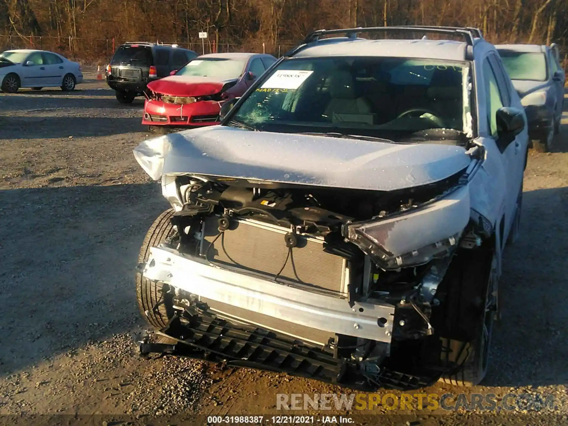 6 Photograph of a damaged car 2T3H1RFVXMC148845 TOYOTA RAV4 2021