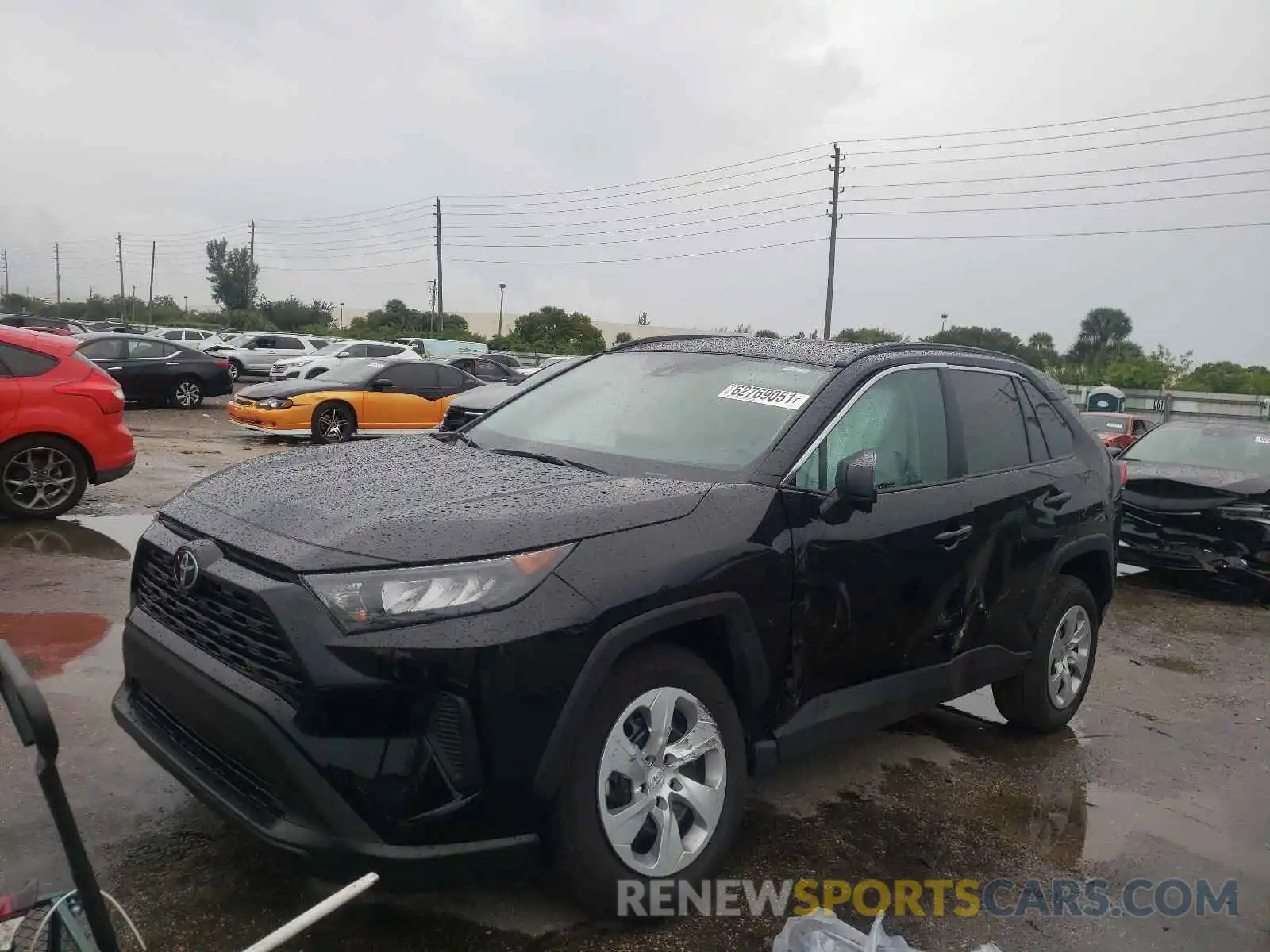 2 Photograph of a damaged car 2T3H1RFVXMC155522 TOYOTA RAV4 2021