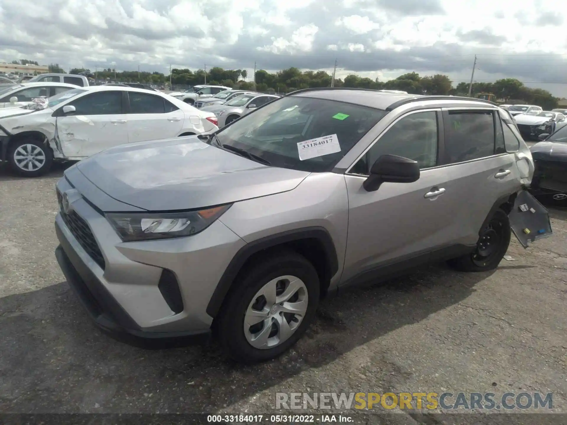 2 Photograph of a damaged car 2T3H1RFVXMC157710 TOYOTA RAV4 2021