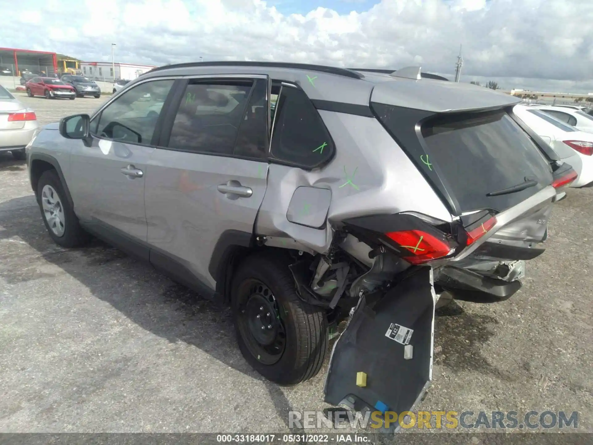 3 Фотография поврежденного автомобиля 2T3H1RFVXMC157710 TOYOTA RAV4 2021