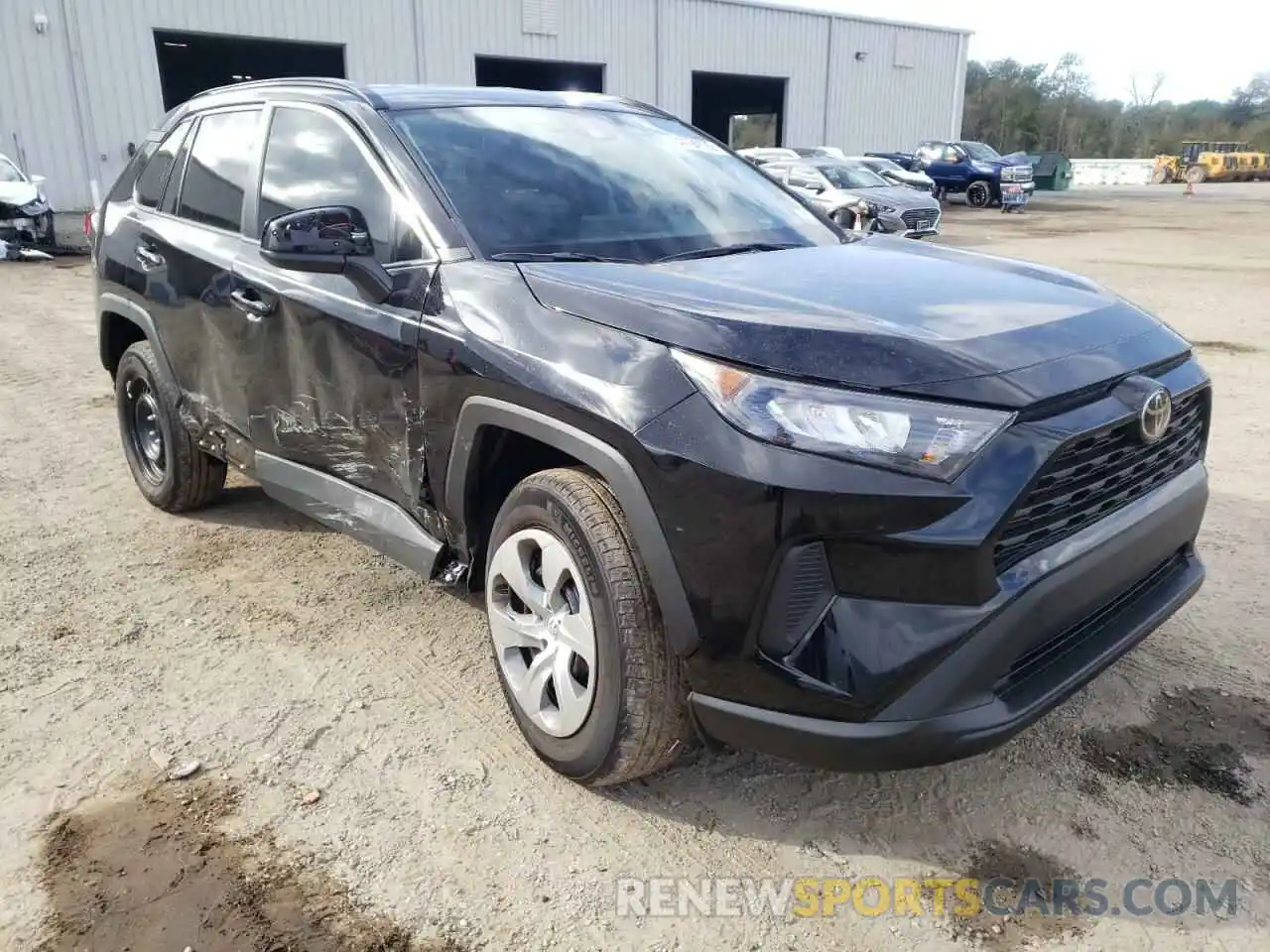 1 Photograph of a damaged car 2T3H1RFVXMC164141 TOYOTA RAV4 2021