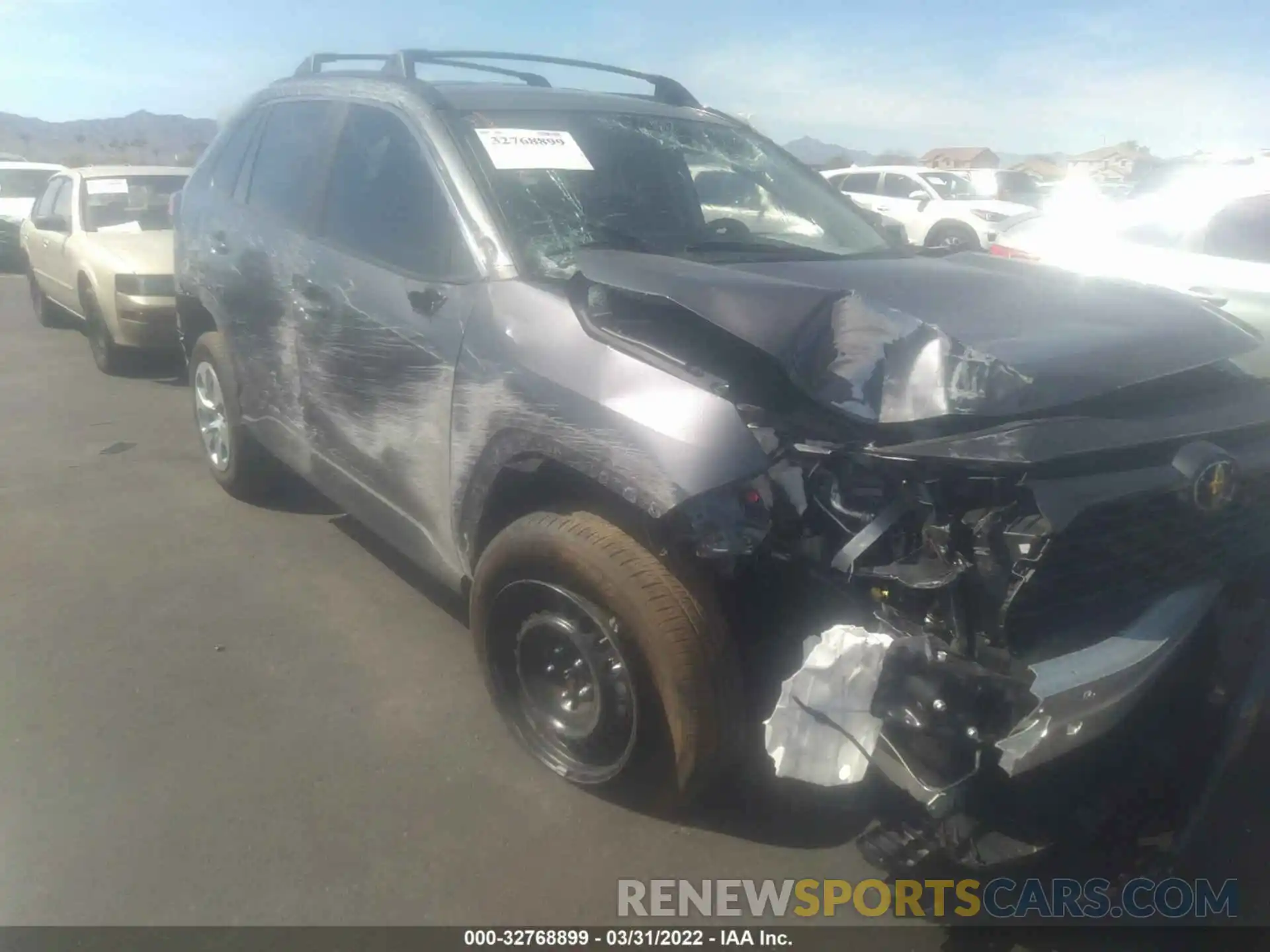 6 Фотография поврежденного автомобиля 2T3H1RFVXMC165757 TOYOTA RAV4 2021