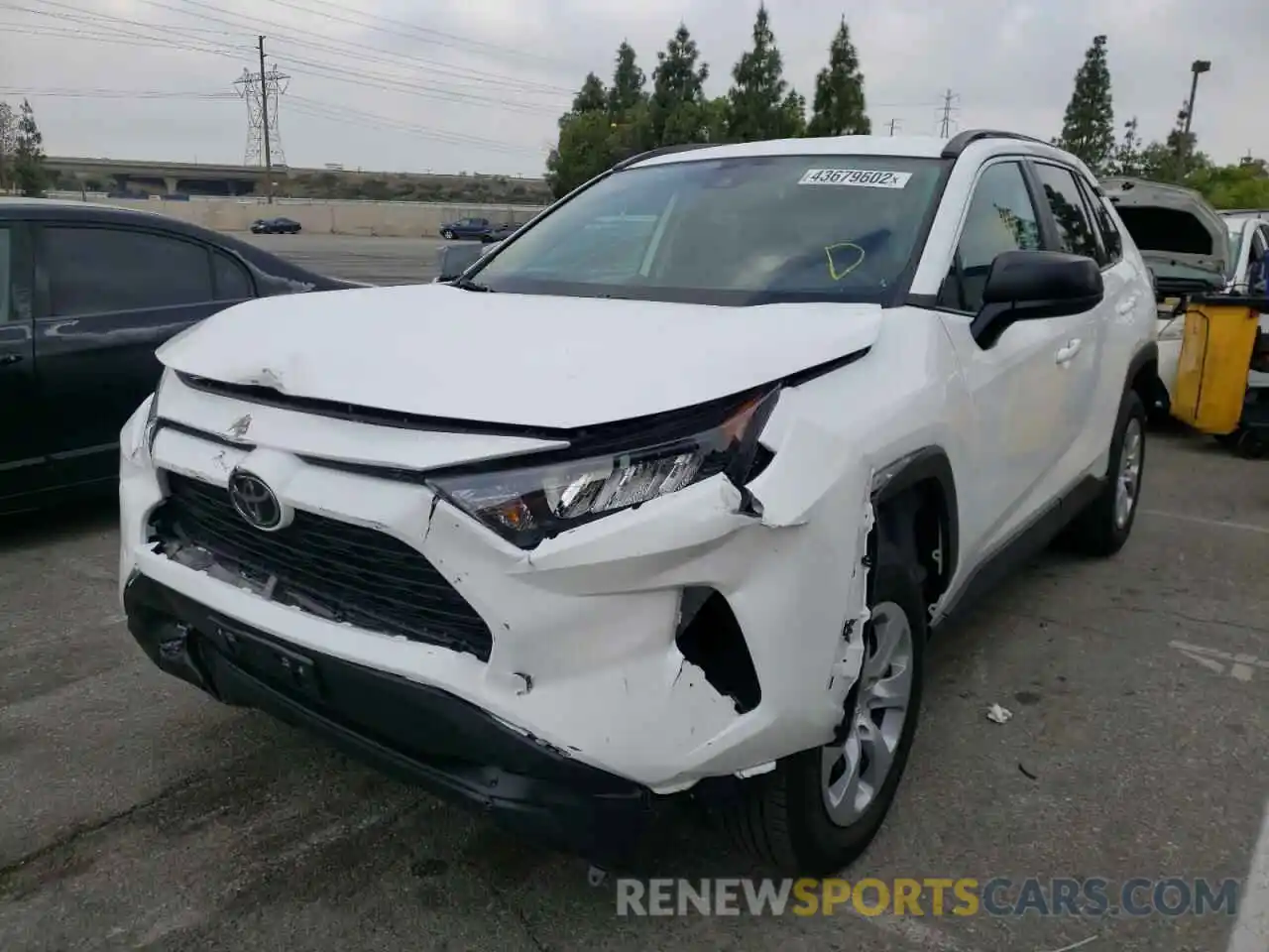 2 Photograph of a damaged car 2T3H1RFVXMC169050 TOYOTA RAV4 2021