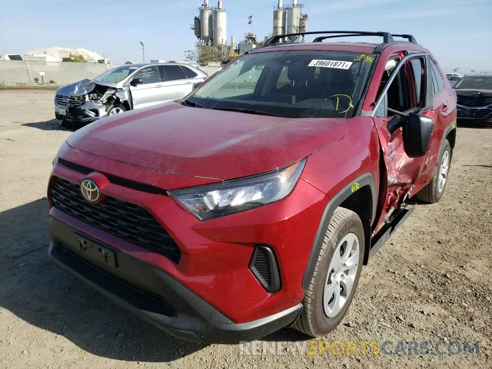 2 Фотография поврежденного автомобиля 2T3H1RFVXMW110644 TOYOTA RAV4 2021