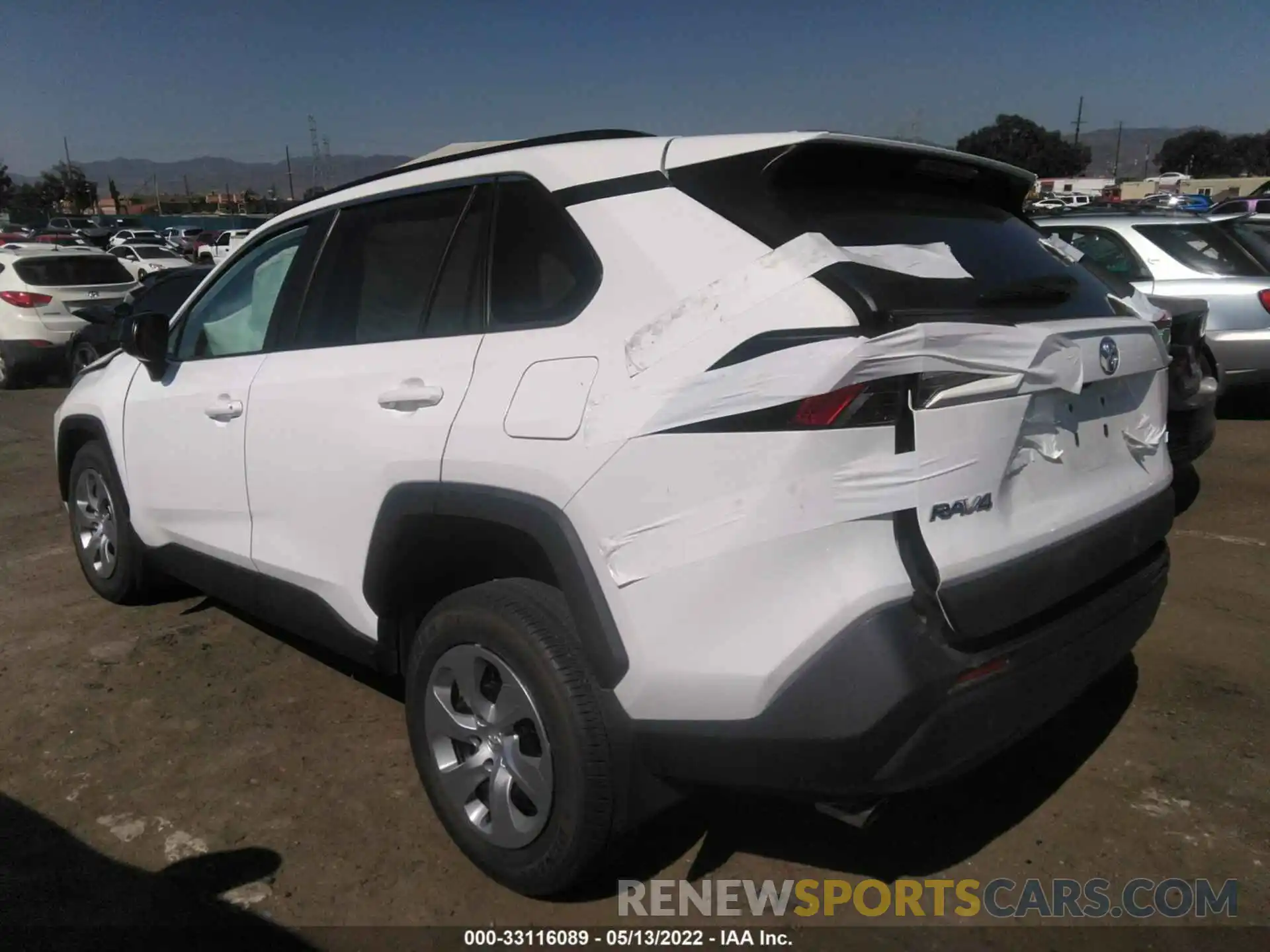 3 Photograph of a damaged car 2T3H1RFVXMW112183 TOYOTA RAV4 2021