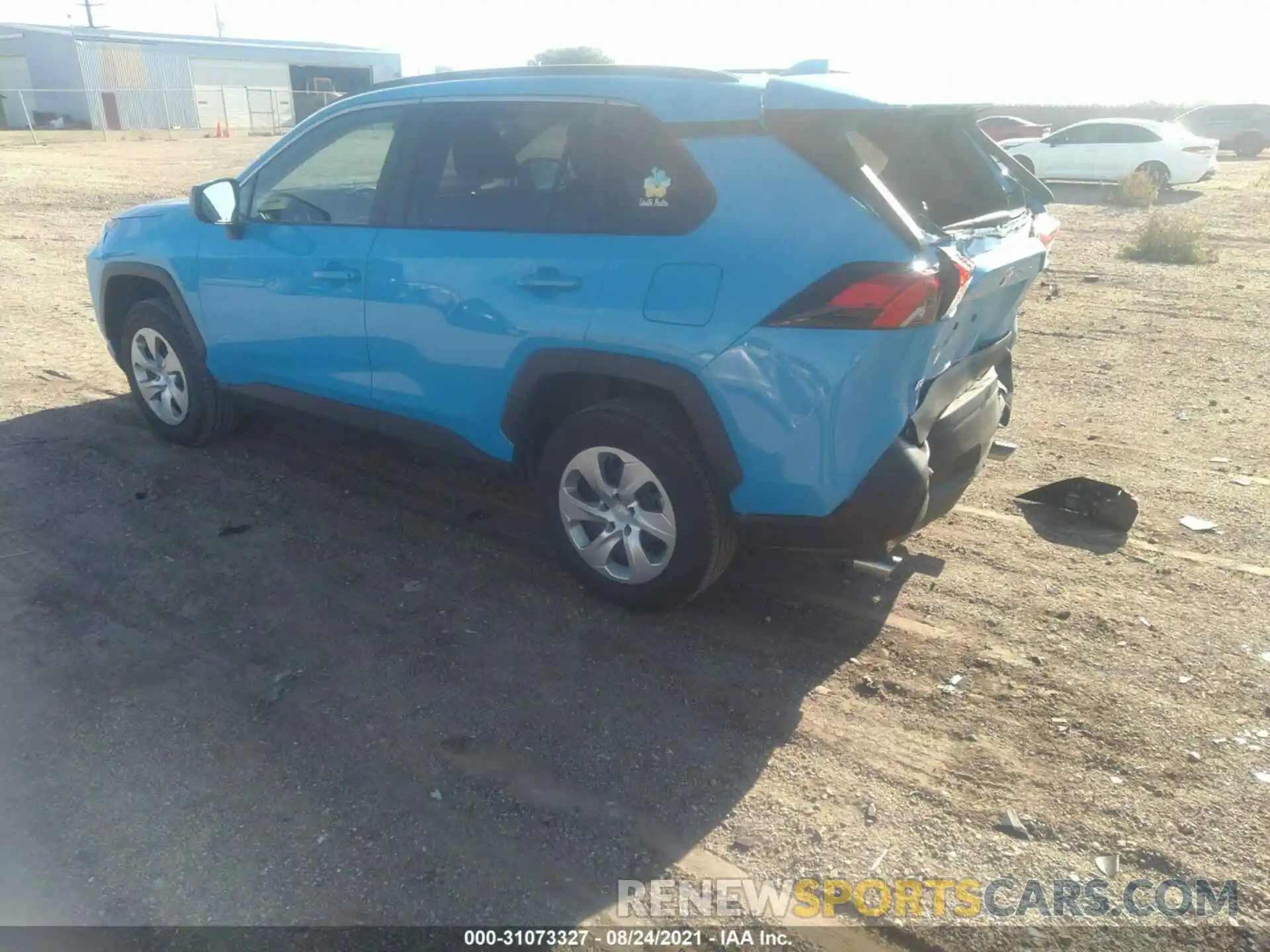 3 Фотография поврежденного автомобиля 2T3H1RFVXMW129839 TOYOTA RAV4 2021