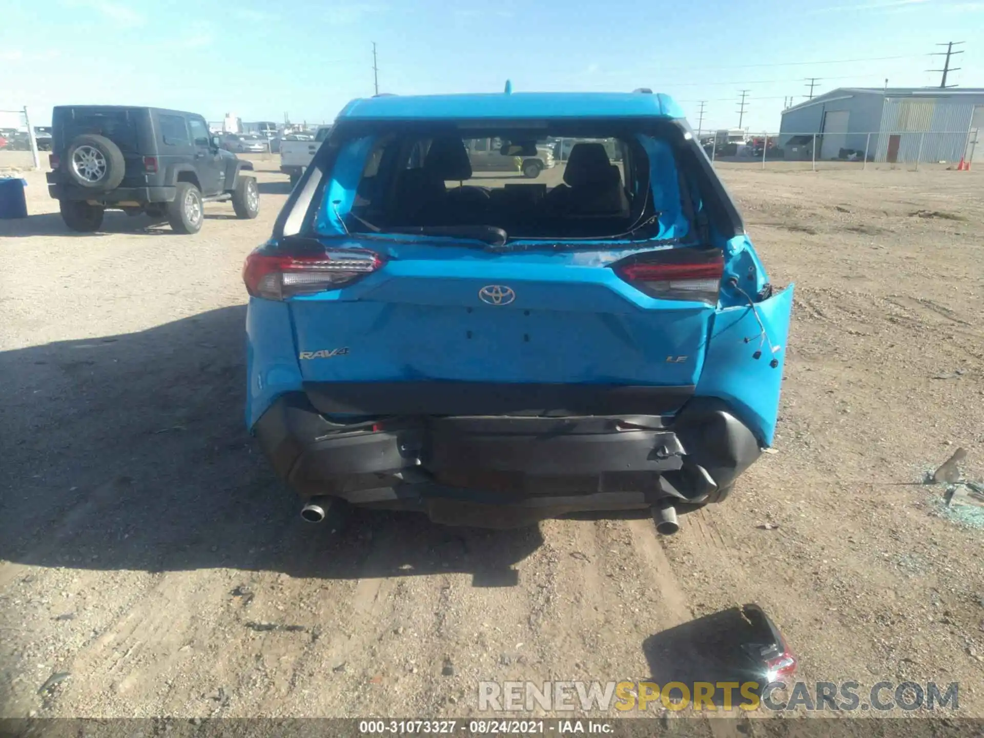 6 Photograph of a damaged car 2T3H1RFVXMW129839 TOYOTA RAV4 2021