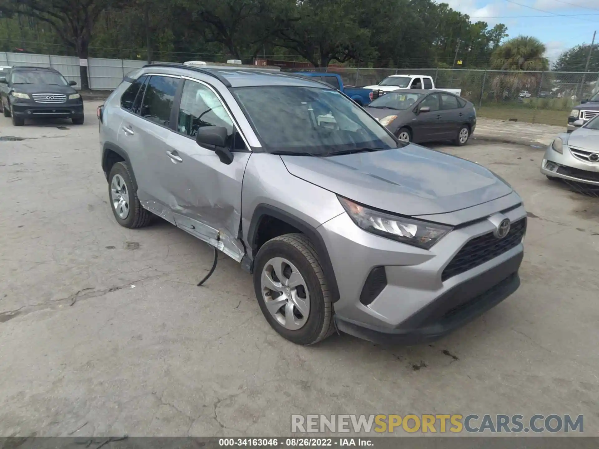 1 Фотография поврежденного автомобиля 2T3H1RFVXMW134409 TOYOTA RAV4 2021