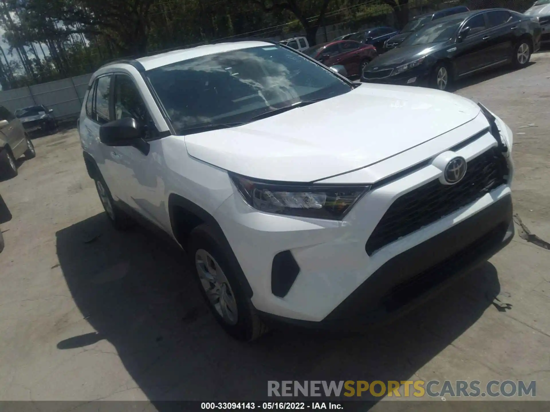 1 Фотография поврежденного автомобиля 2T3H1RFVXMW134488 TOYOTA RAV4 2021