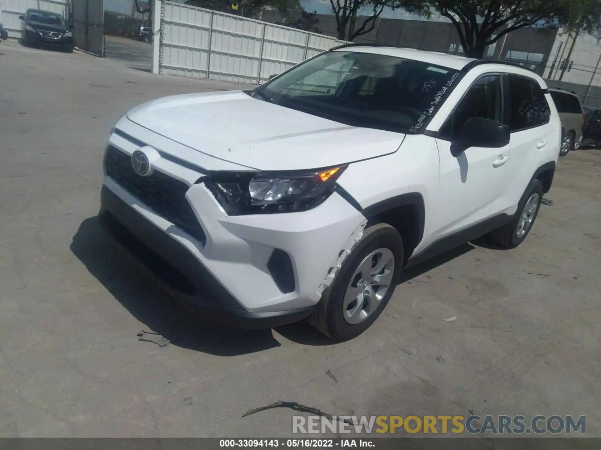 2 Photograph of a damaged car 2T3H1RFVXMW134488 TOYOTA RAV4 2021