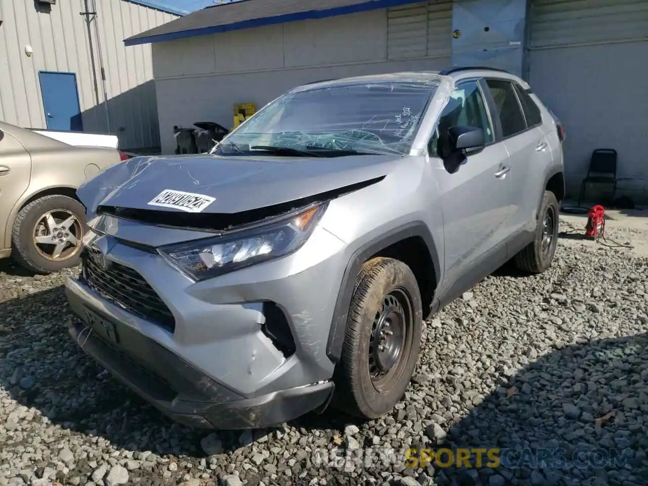 2 Photograph of a damaged car 2T3H1RFVXMW138637 TOYOTA RAV4 2021