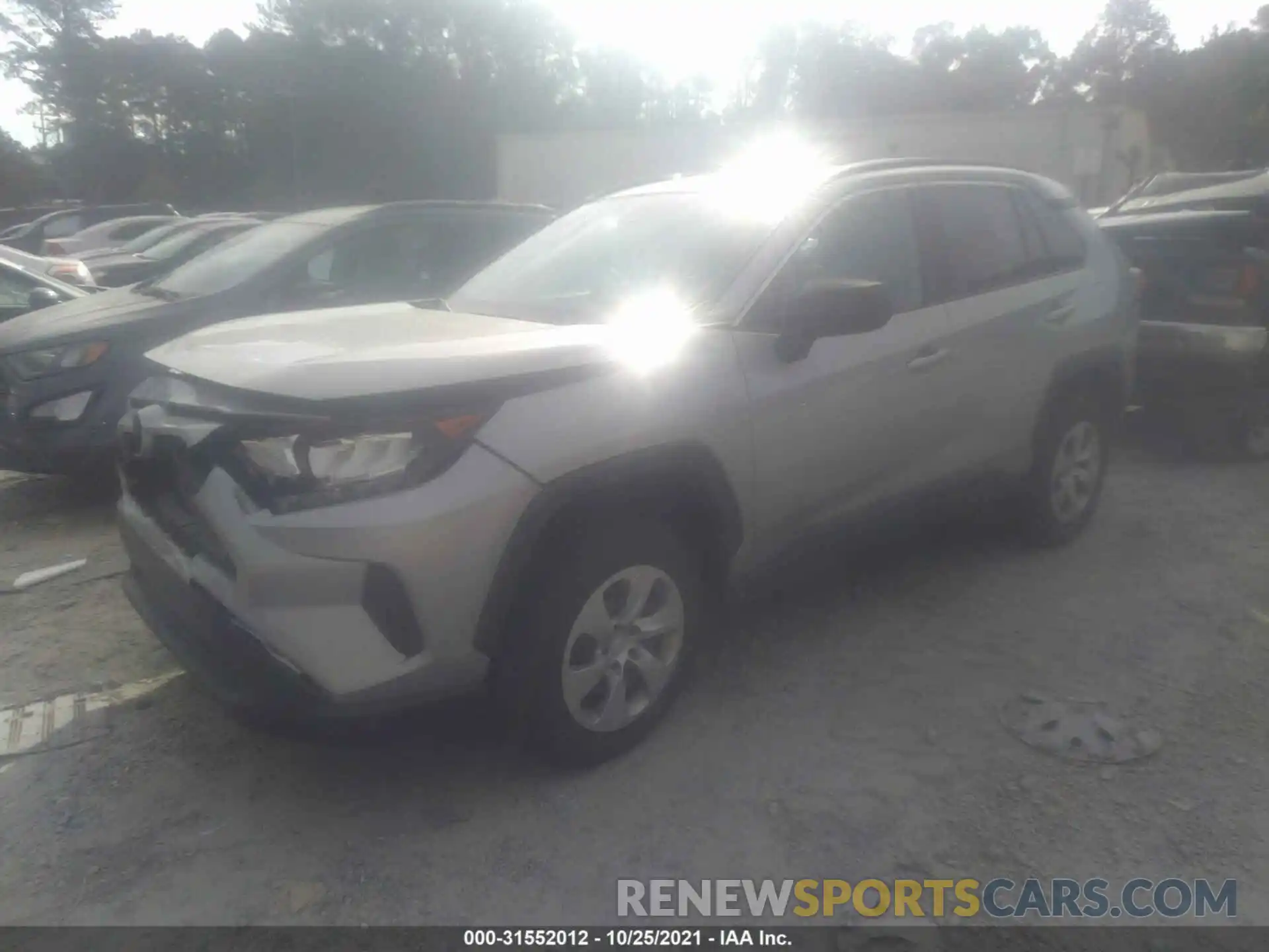 2 Photograph of a damaged car 2T3H1RFVXMW142638 TOYOTA RAV4 2021