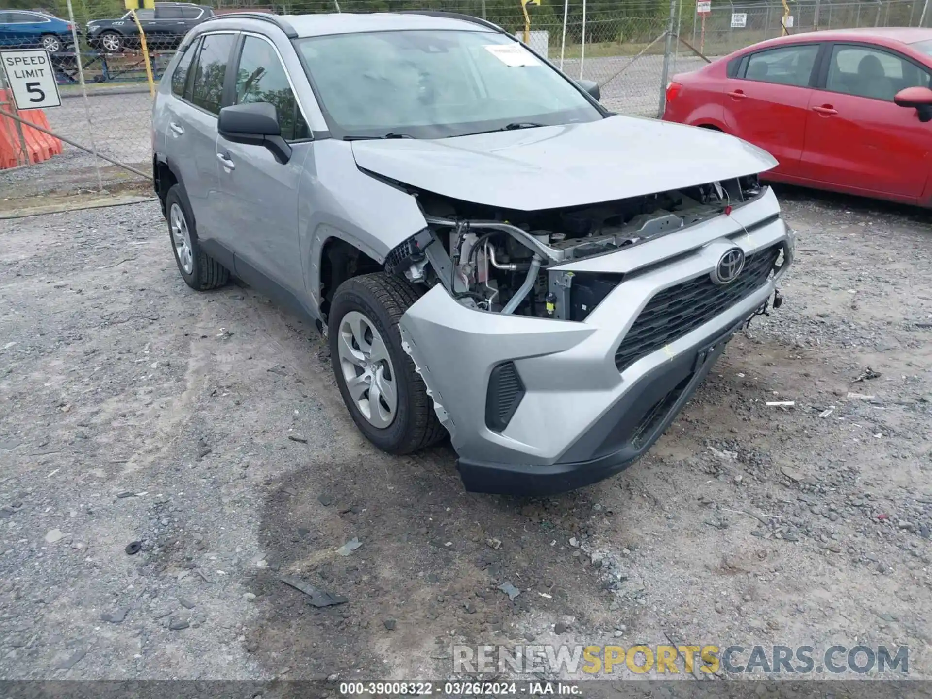 19 Photograph of a damaged car 2T3H1RFVXMW143157 TOYOTA RAV4 2021