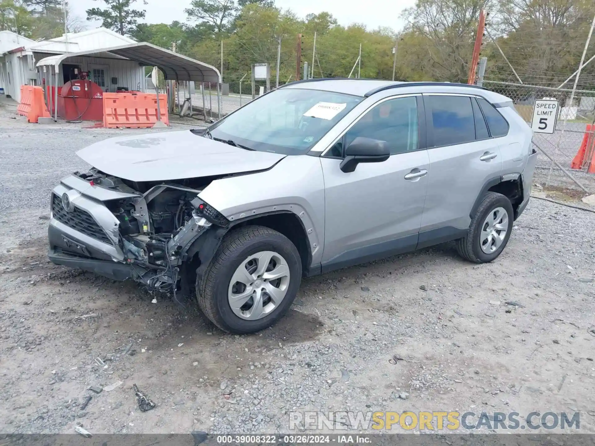 2 Photograph of a damaged car 2T3H1RFVXMW143157 TOYOTA RAV4 2021