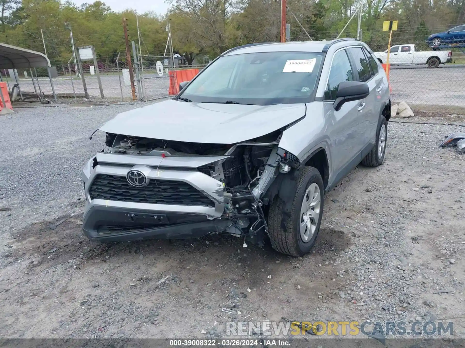 6 Photograph of a damaged car 2T3H1RFVXMW143157 TOYOTA RAV4 2021