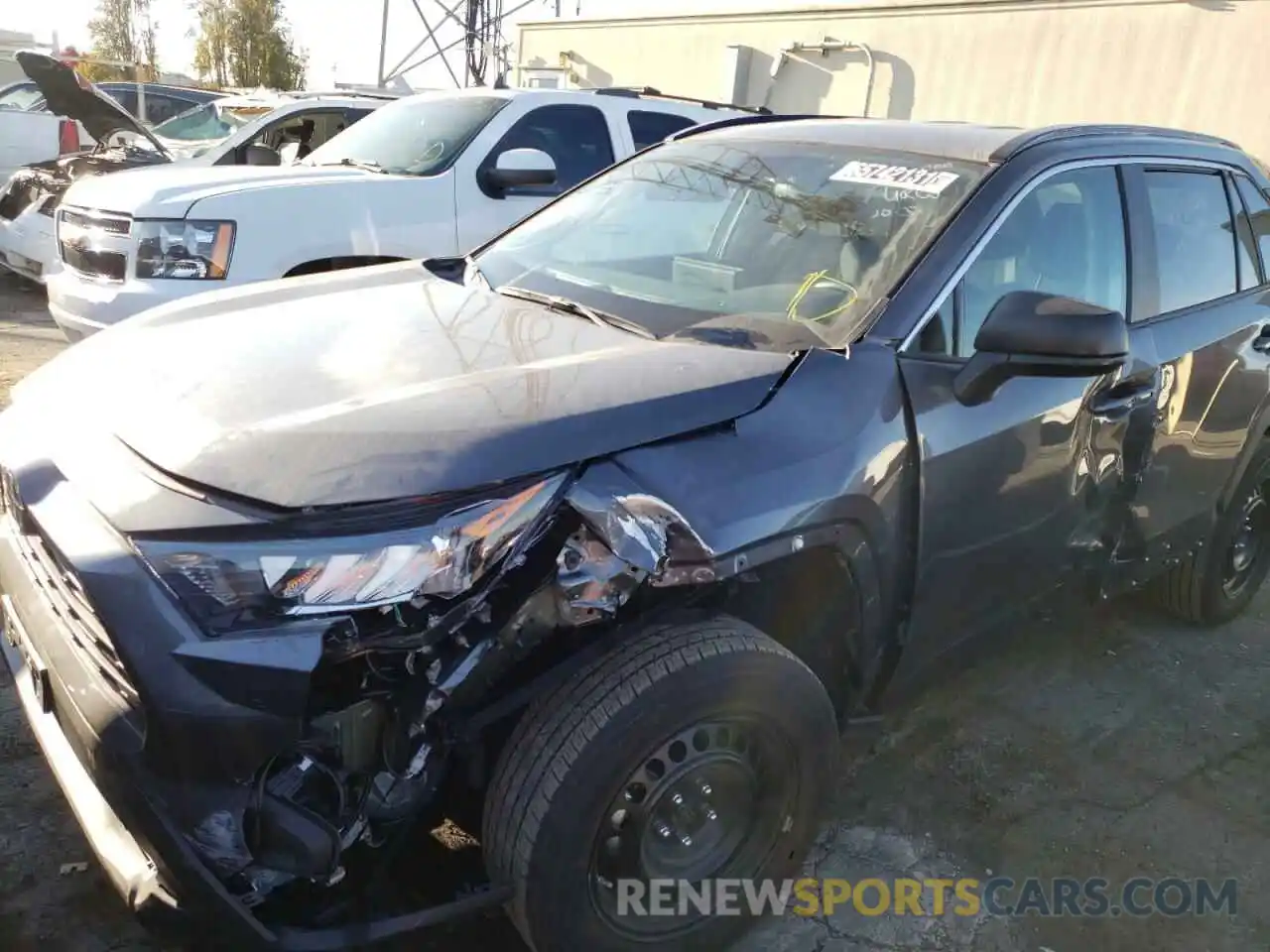 9 Photograph of a damaged car 2T3H1RFVXMW149539 TOYOTA RAV4 2021