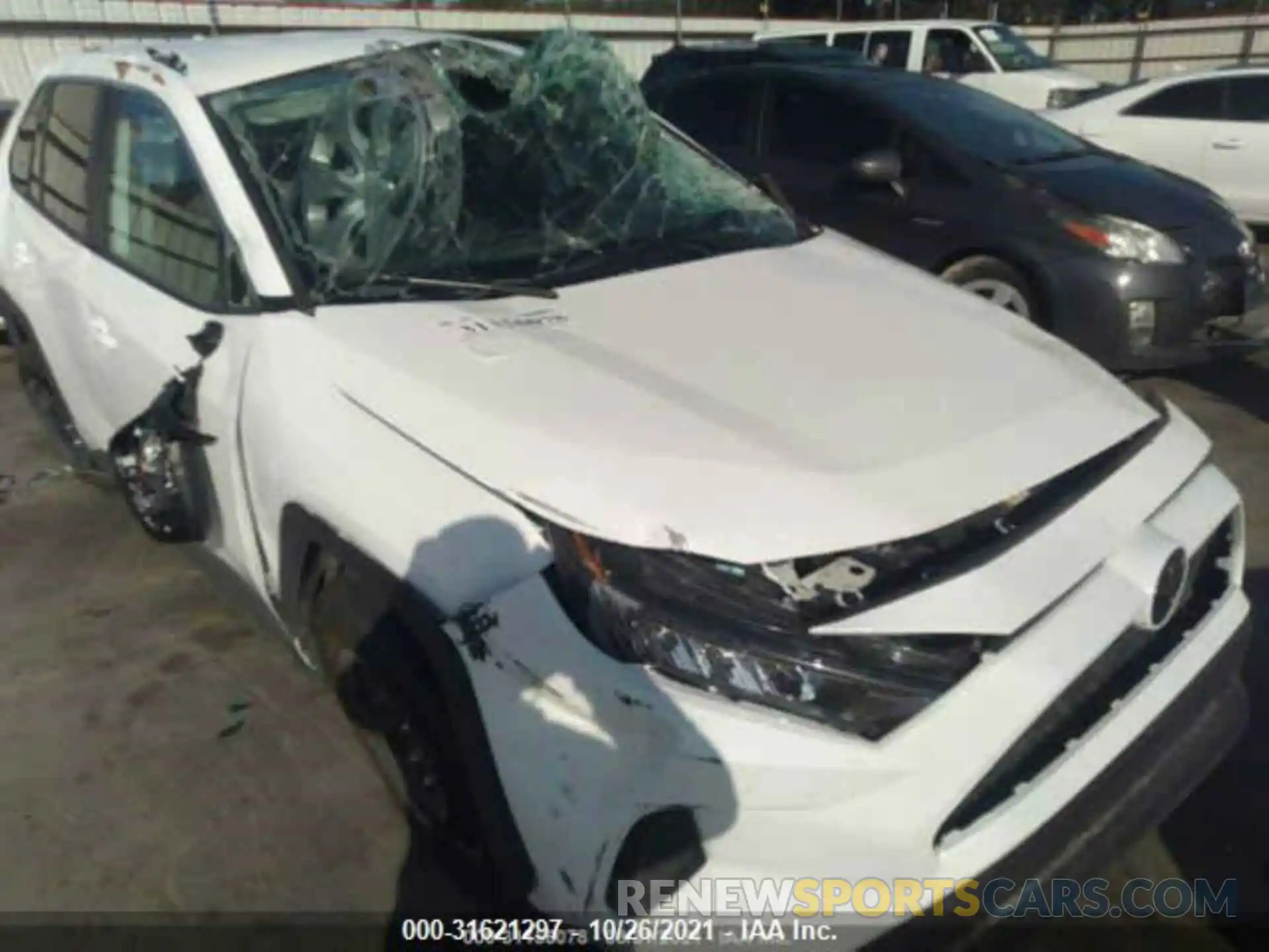 6 Photograph of a damaged car 2T3H1RFVXMW151128 TOYOTA RAV4 2021