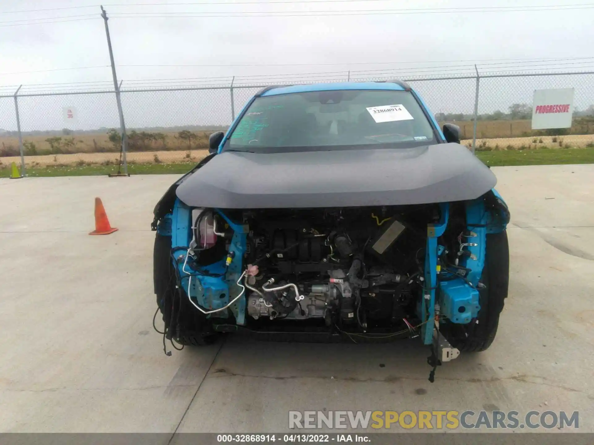 6 Photograph of a damaged car 2T3H1RFVXMW167572 TOYOTA RAV4 2021