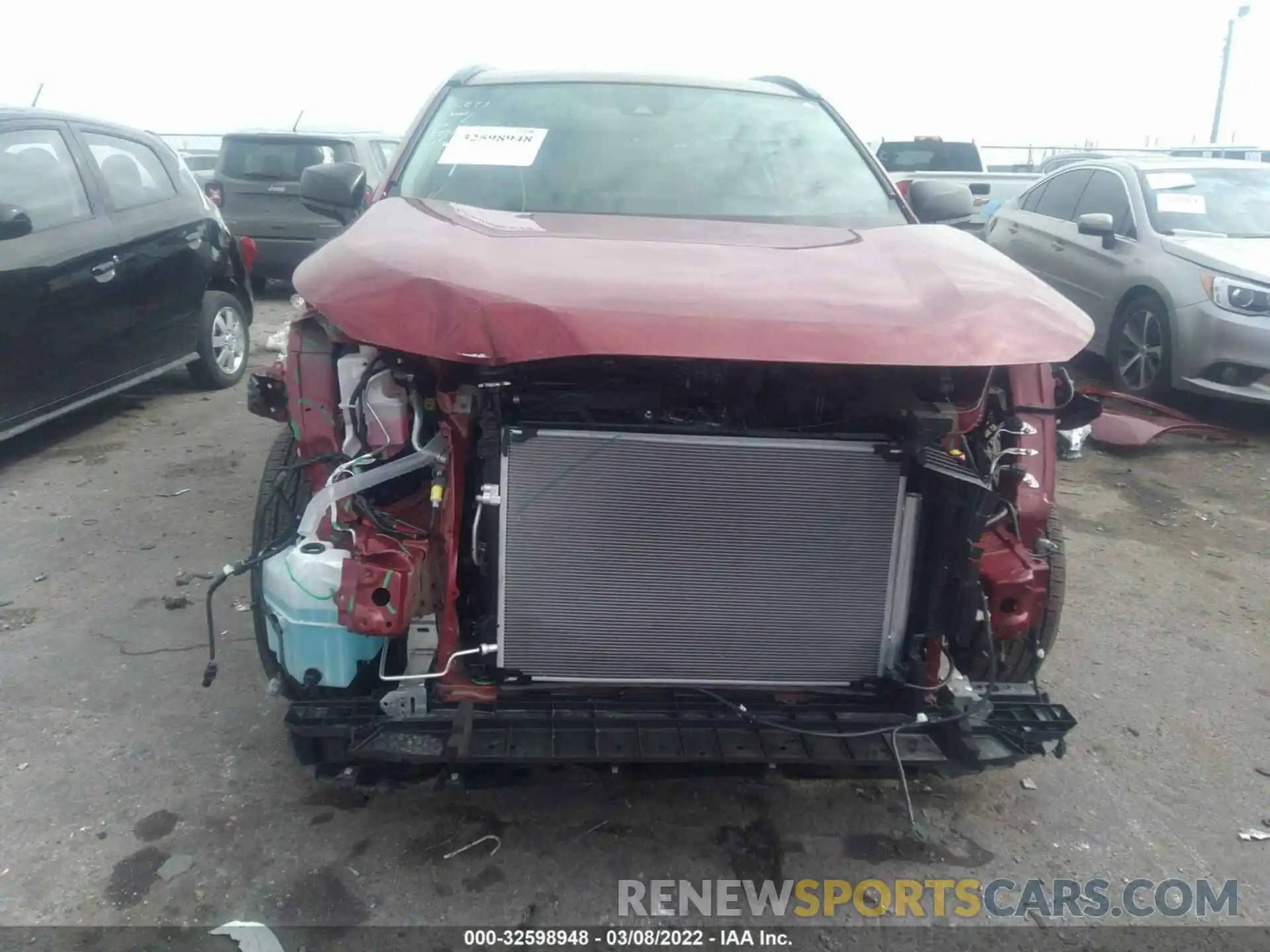 6 Photograph of a damaged car 2T3H1RFVXMW182217 TOYOTA RAV4 2021