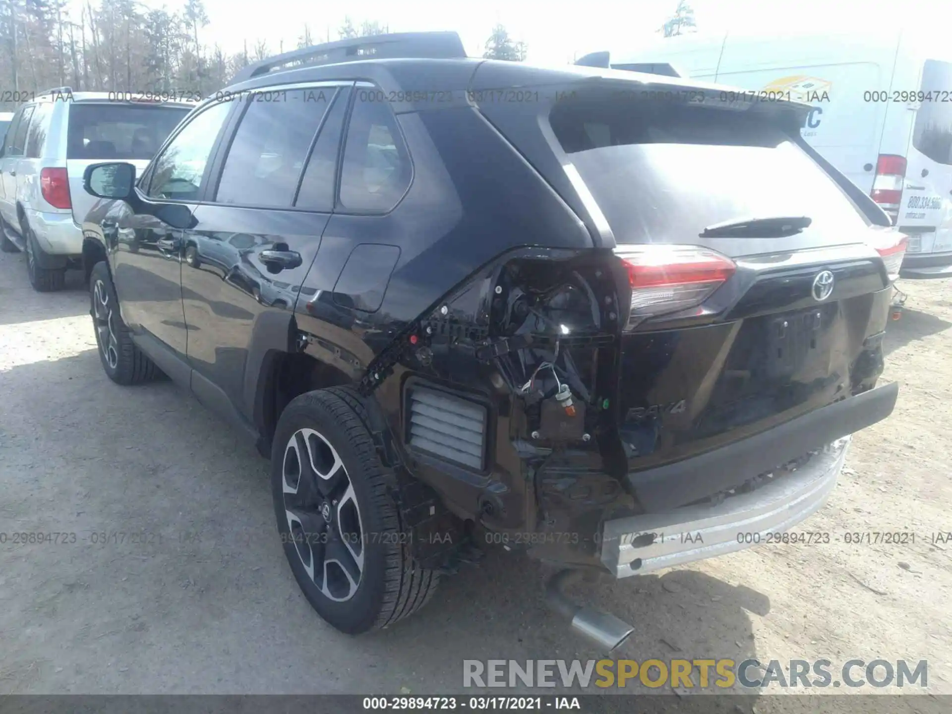 3 Photograph of a damaged car 2T3J1RFV0MW159272 TOYOTA RAV4 2021