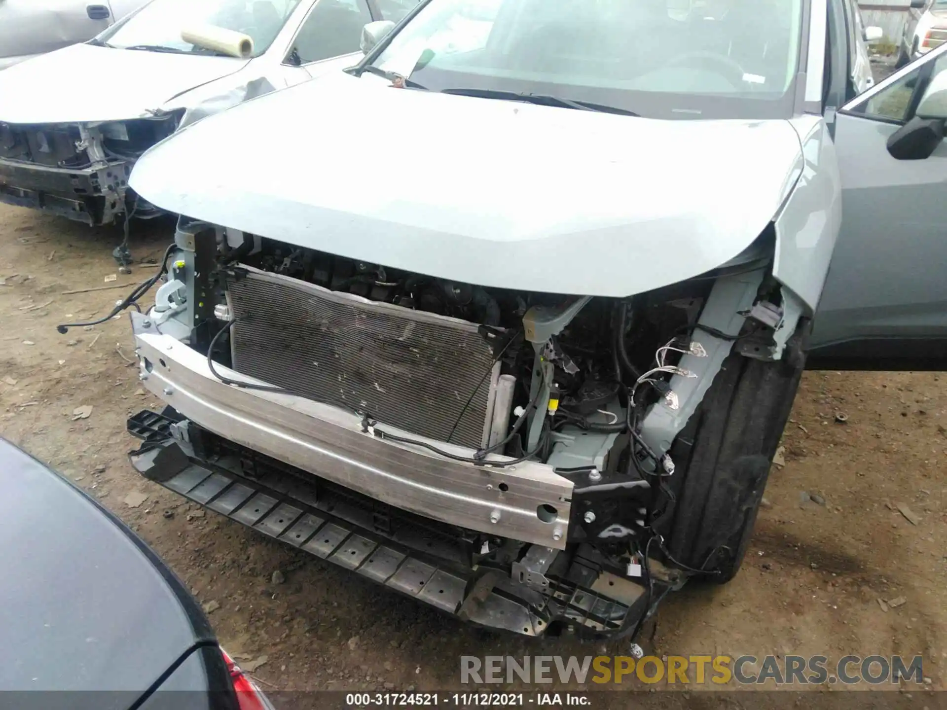 6 Photograph of a damaged car 2T3J1RFV0MW178727 TOYOTA RAV4 2021