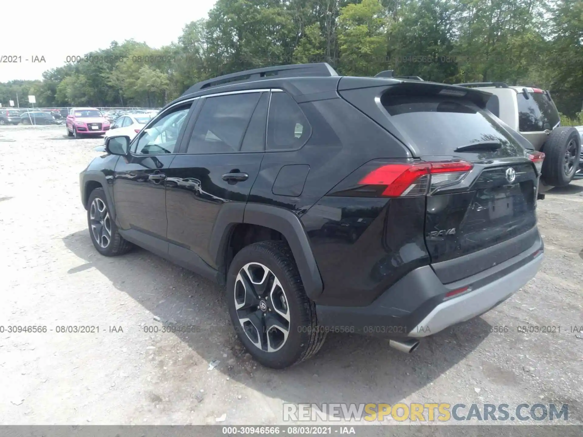 3 Photograph of a damaged car 2T3J1RFV1MW155604 TOYOTA RAV4 2021