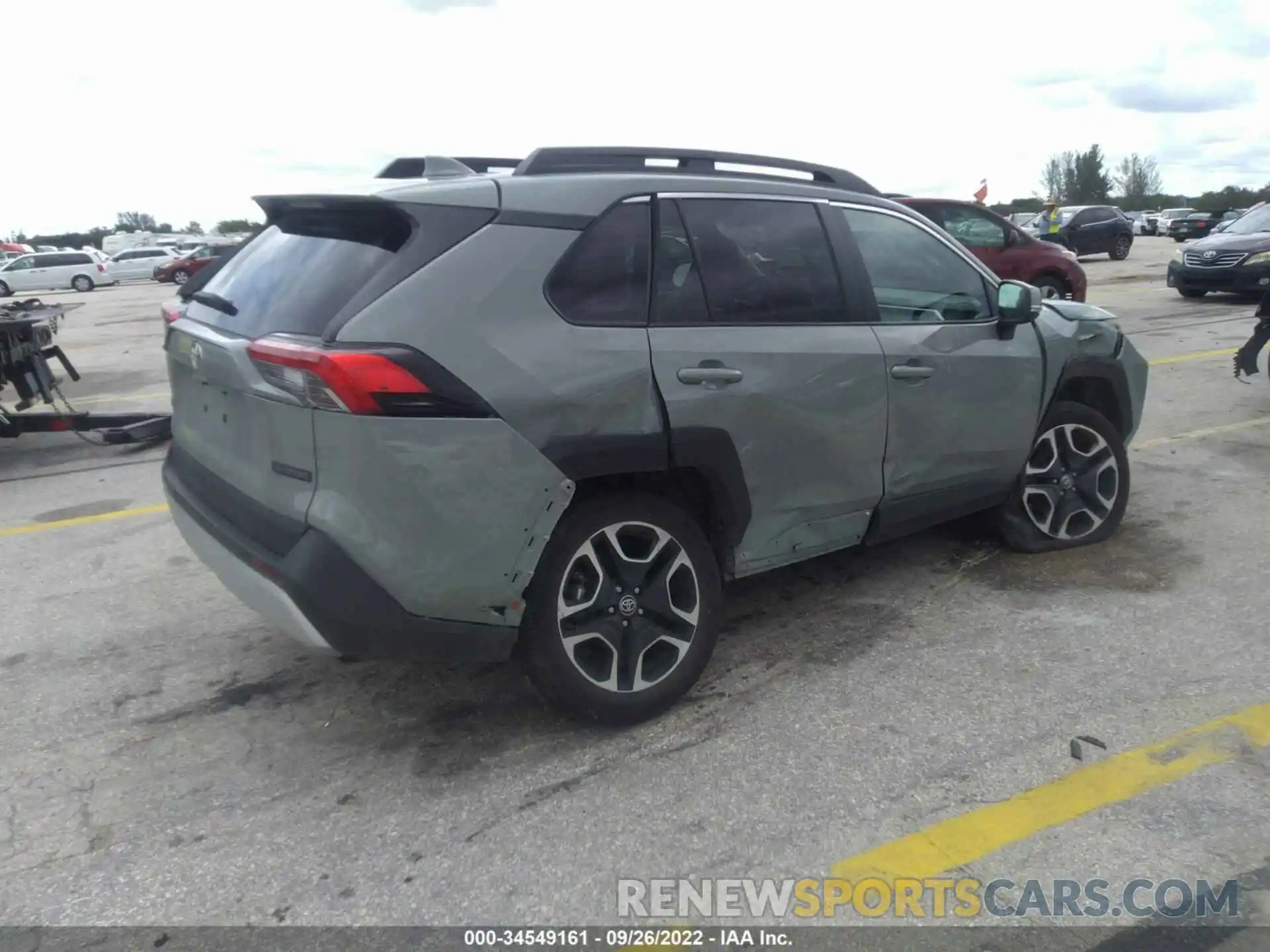 4 Photograph of a damaged car 2T3J1RFV1MW193642 TOYOTA RAV4 2021