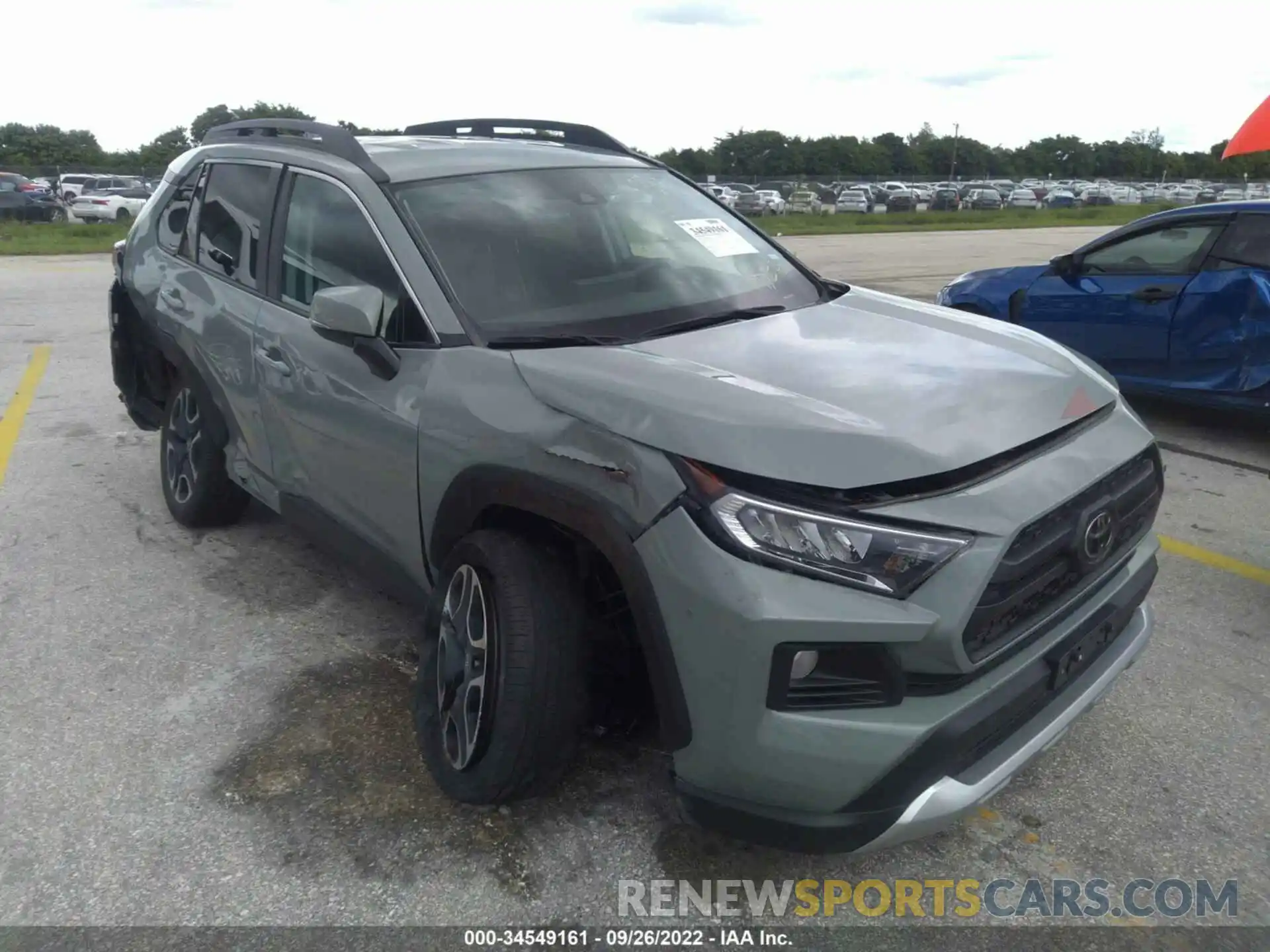 6 Photograph of a damaged car 2T3J1RFV1MW193642 TOYOTA RAV4 2021