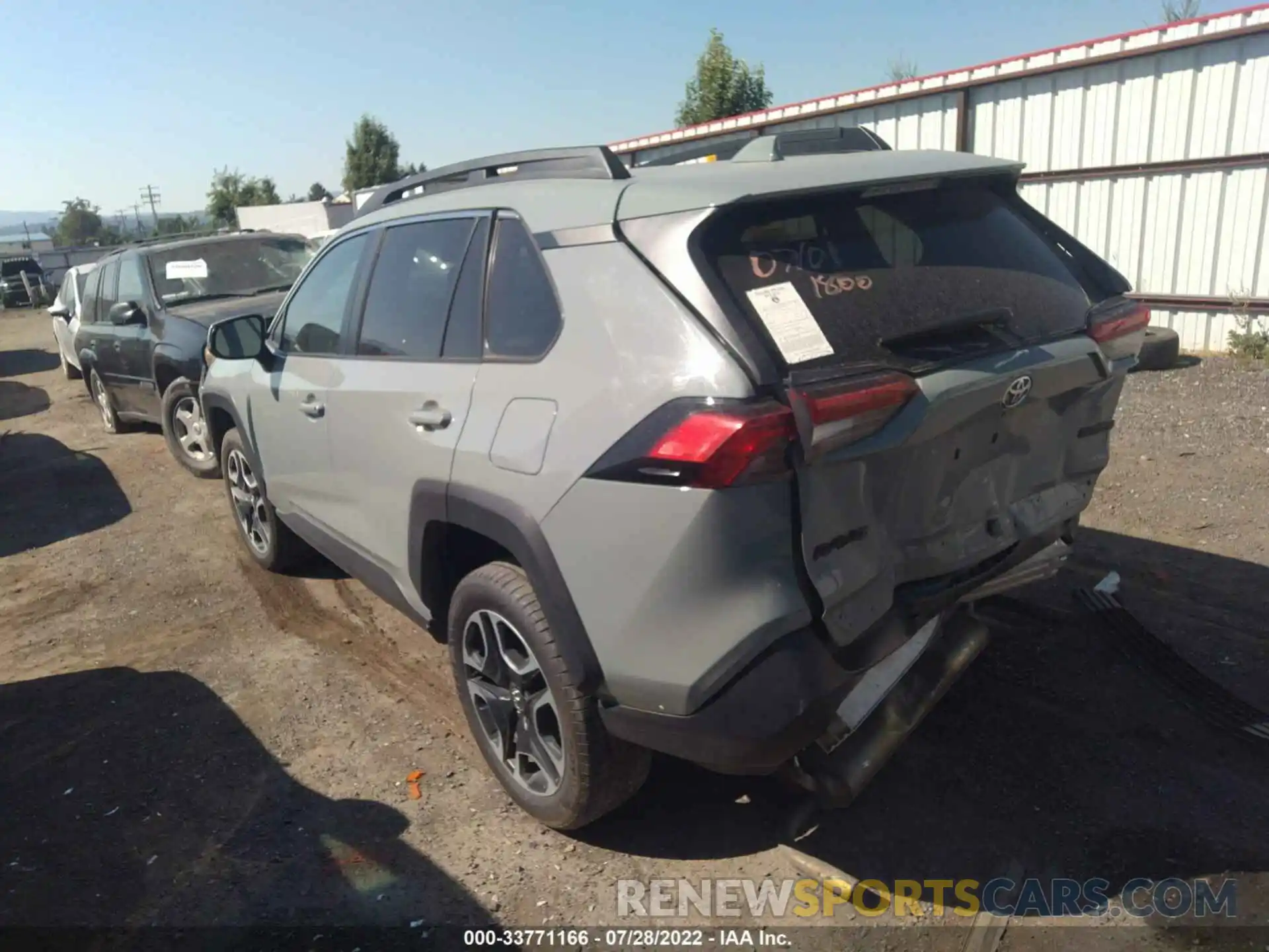 3 Photograph of a damaged car 2T3J1RFV2MW155594 TOYOTA RAV4 2021