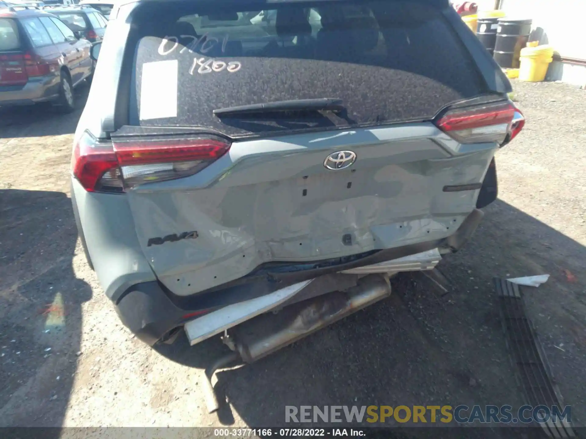 6 Photograph of a damaged car 2T3J1RFV2MW155594 TOYOTA RAV4 2021