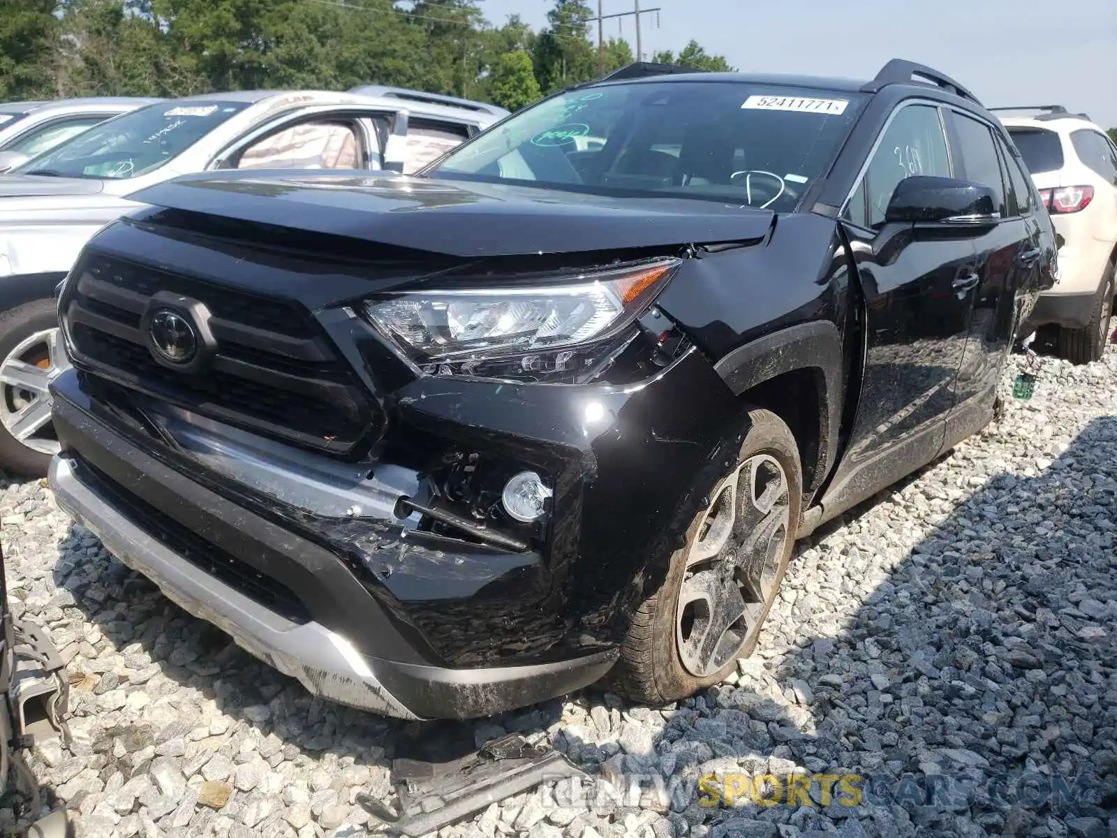 2 Photograph of a damaged car 2T3J1RFV2MW162724 TOYOTA RAV4 2021