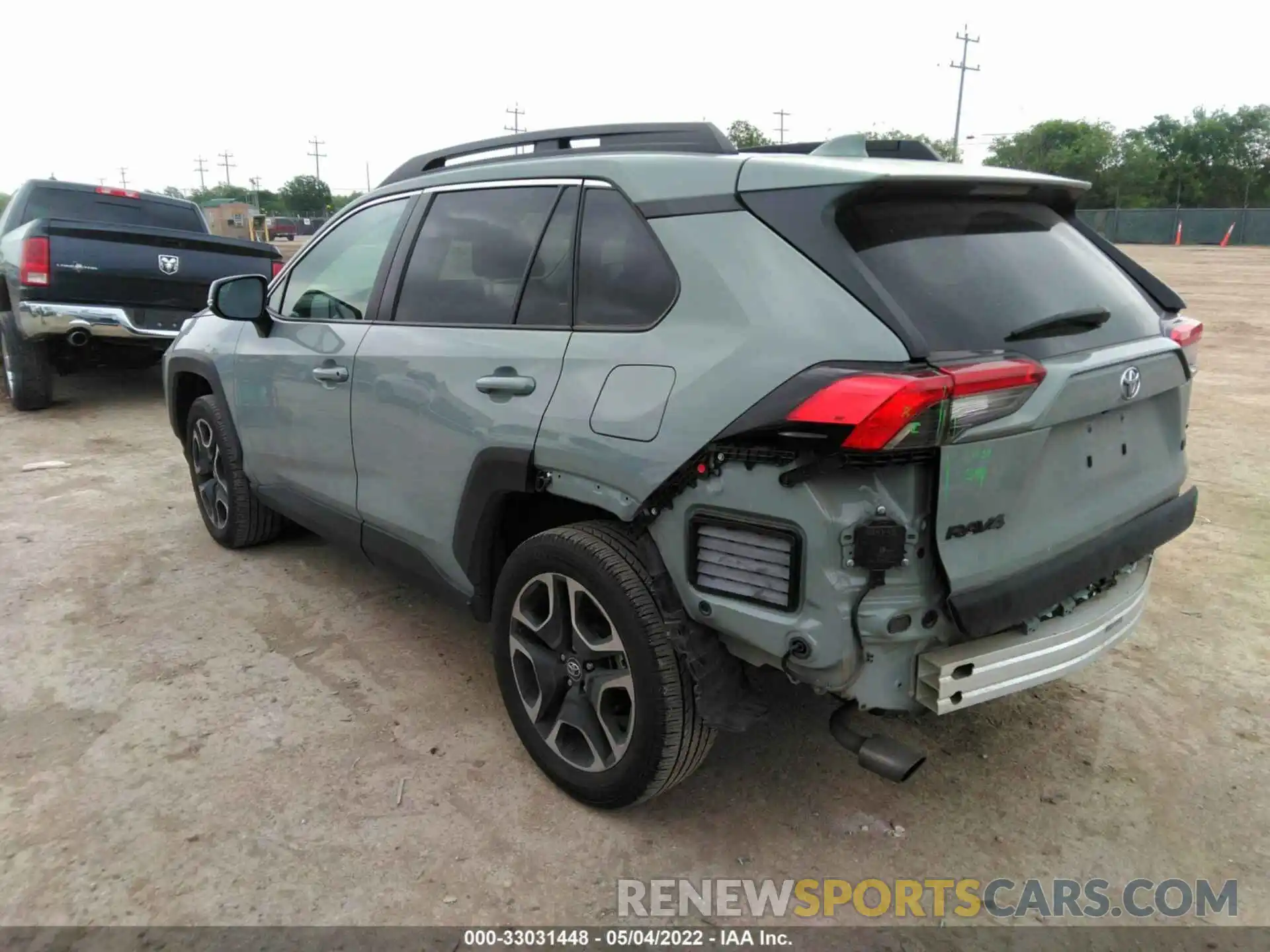 3 Photograph of a damaged car 2T3J1RFV3MW156995 TOYOTA RAV4 2021