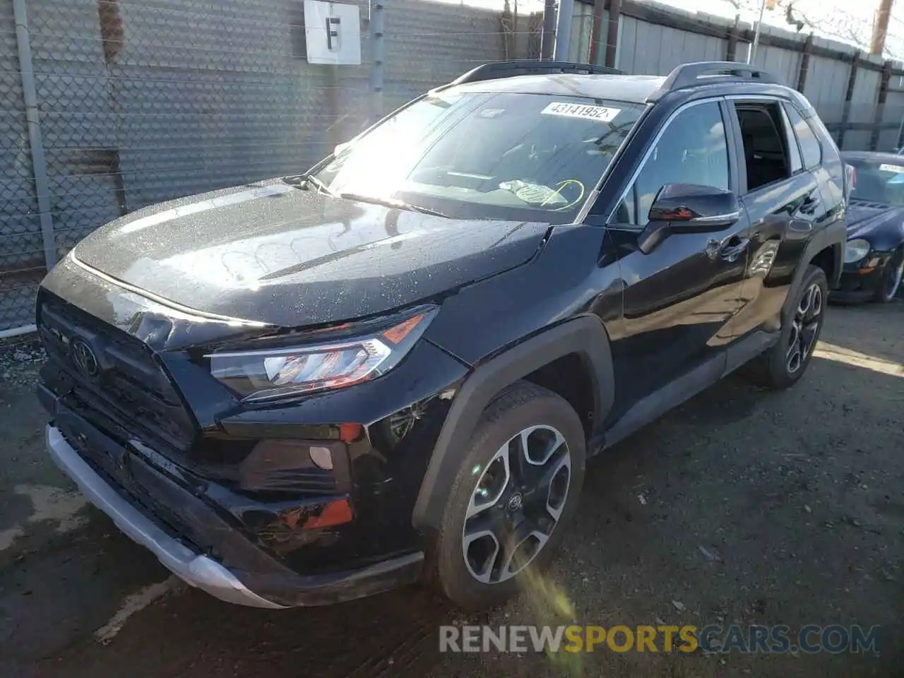 2 Photograph of a damaged car 2T3J1RFV3MW160674 TOYOTA RAV4 2021