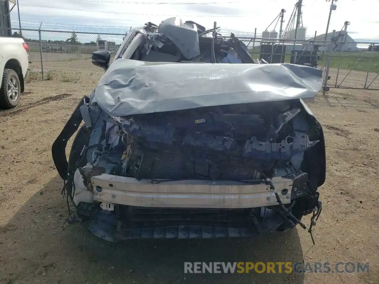 9 Photograph of a damaged car 2T3J1RFV3MW173084 TOYOTA RAV4 2021