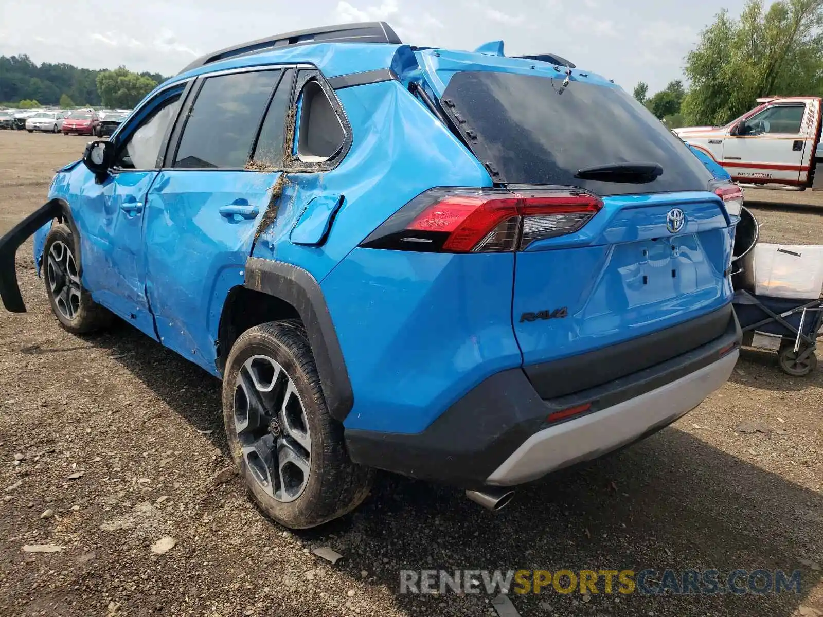 3 Photograph of a damaged car 2T3J1RFV3MW180701 TOYOTA RAV4 2021