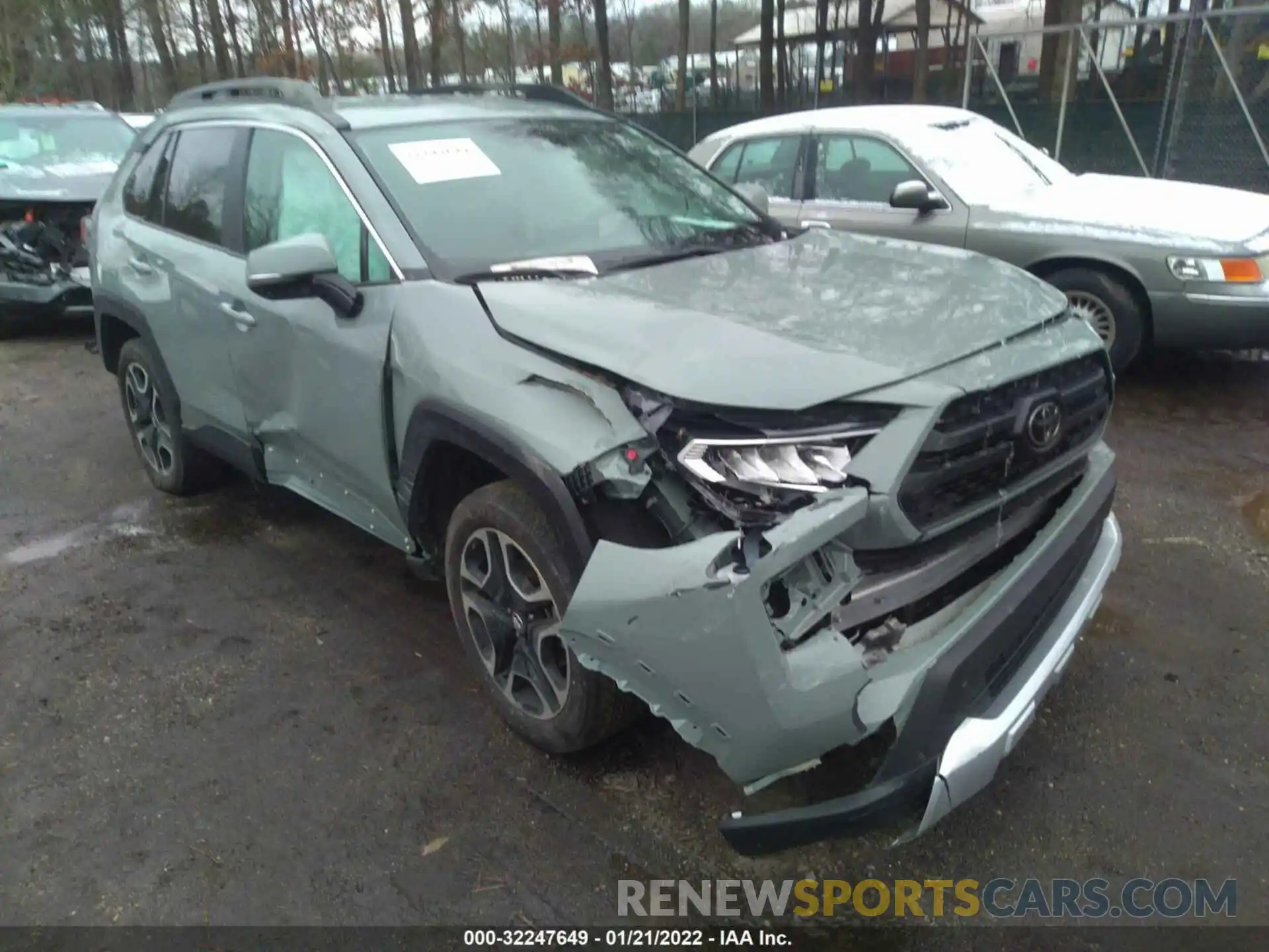 6 Photograph of a damaged car 2T3J1RFV4MW141650 TOYOTA RAV4 2021