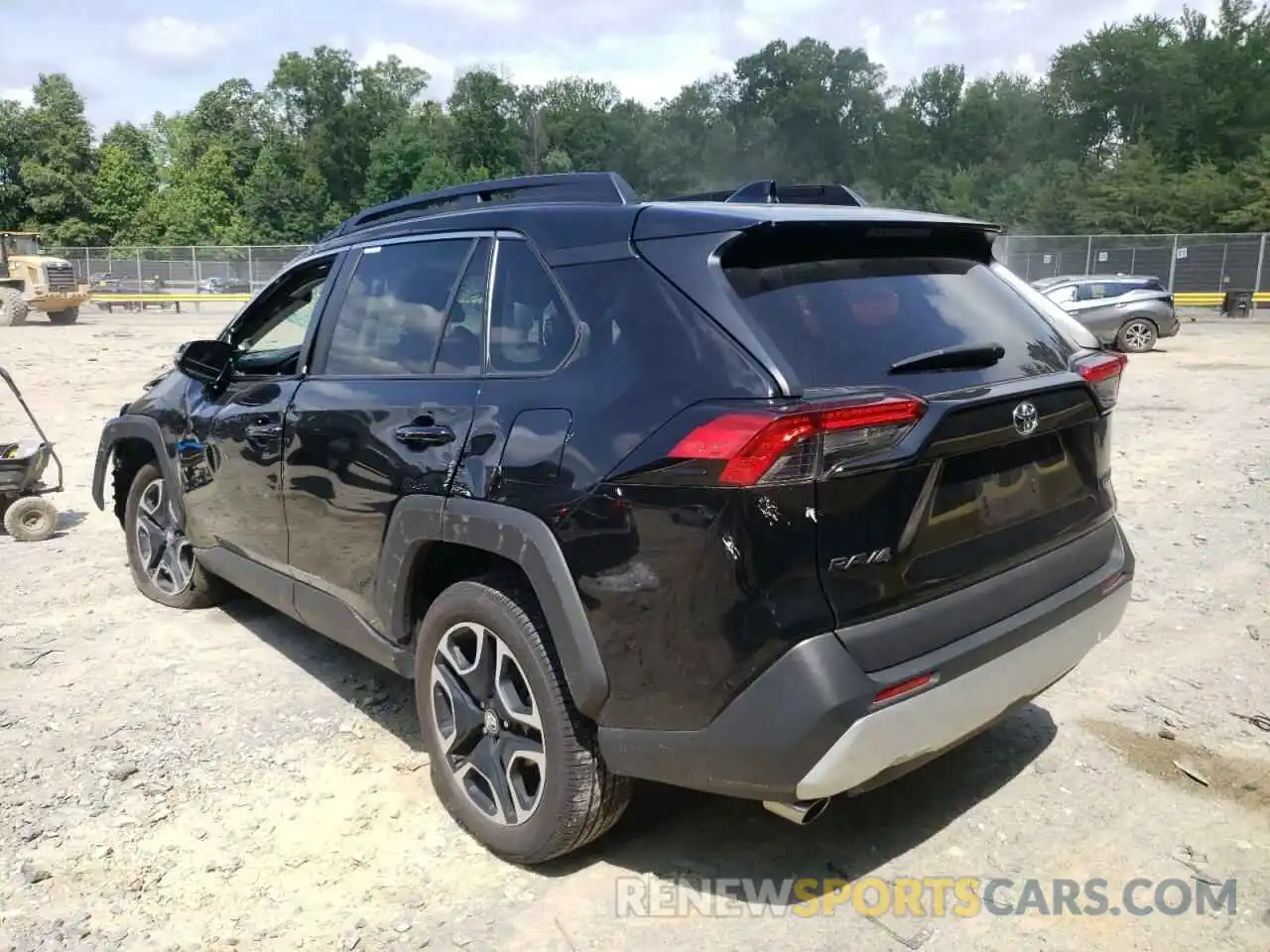 3 Photograph of a damaged car 2T3J1RFV4MW157721 TOYOTA RAV4 2021