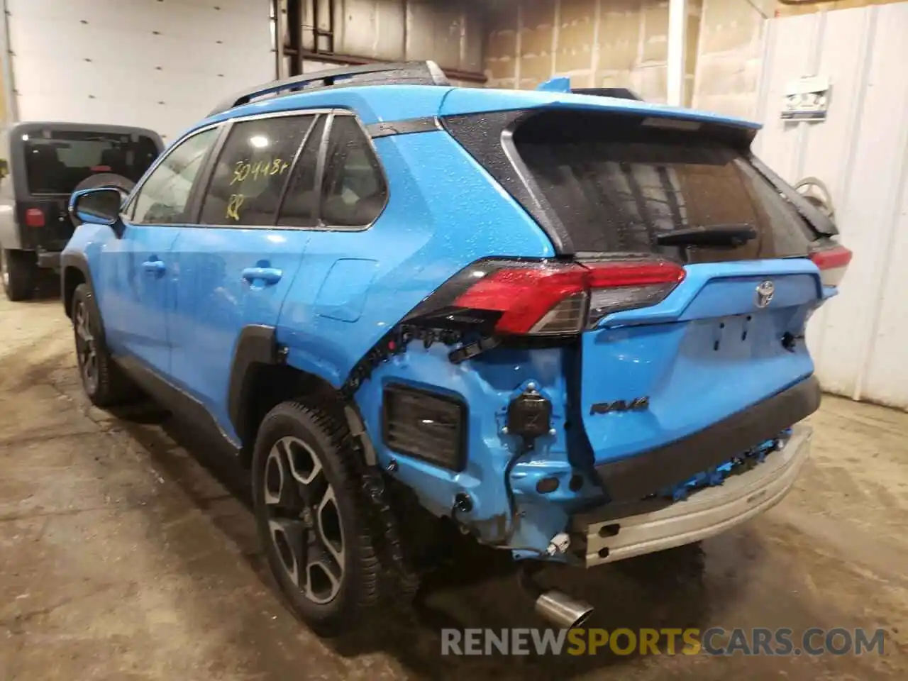 3 Photograph of a damaged car 2T3J1RFV4MW187687 TOYOTA RAV4 2021