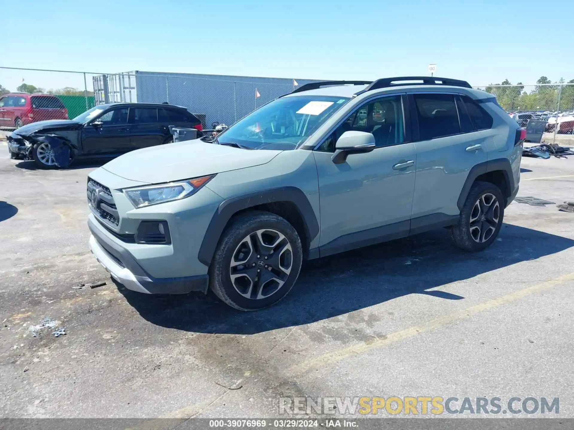 2 Photograph of a damaged car 2T3J1RFV5MW154956 TOYOTA RAV4 2021