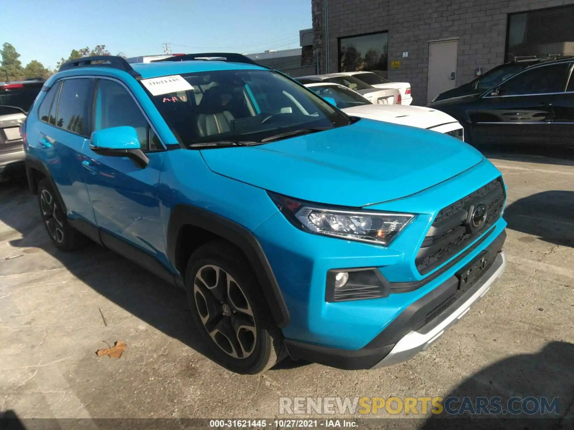 1 Фотография поврежденного автомобиля 2T3J1RFV5MW156478 TOYOTA RAV4 2021