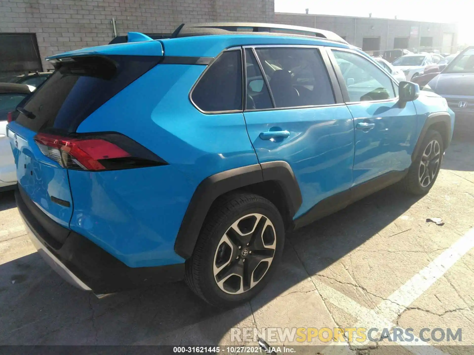 4 Photograph of a damaged car 2T3J1RFV5MW156478 TOYOTA RAV4 2021