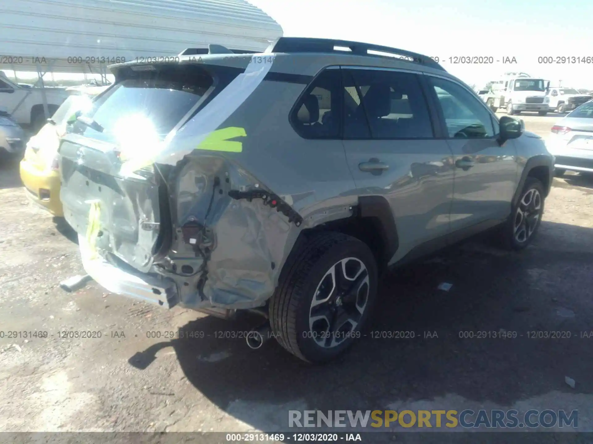 4 Photograph of a damaged car 2T3J1RFV5MW157470 TOYOTA RAV4 2021