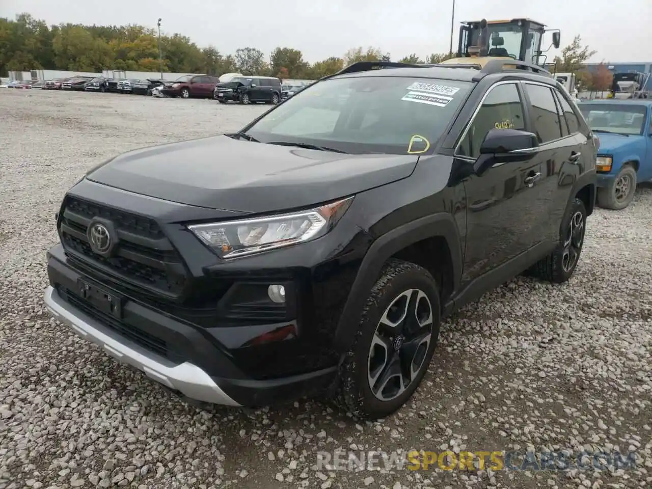 2 Photograph of a damaged car 2T3J1RFV5MW172857 TOYOTA RAV4 2021