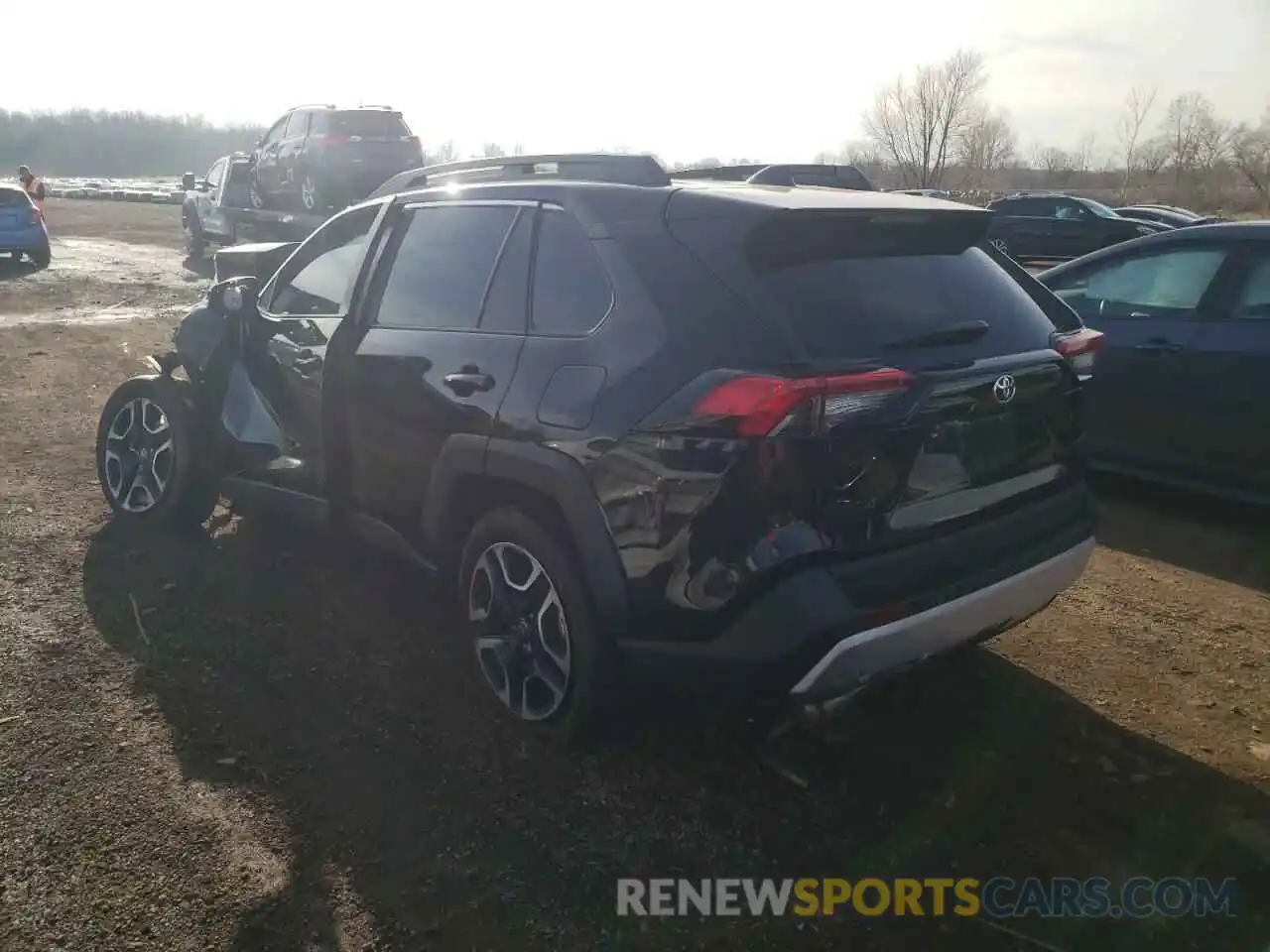 3 Photograph of a damaged car 2T3J1RFV5MW196043 TOYOTA RAV4 2021