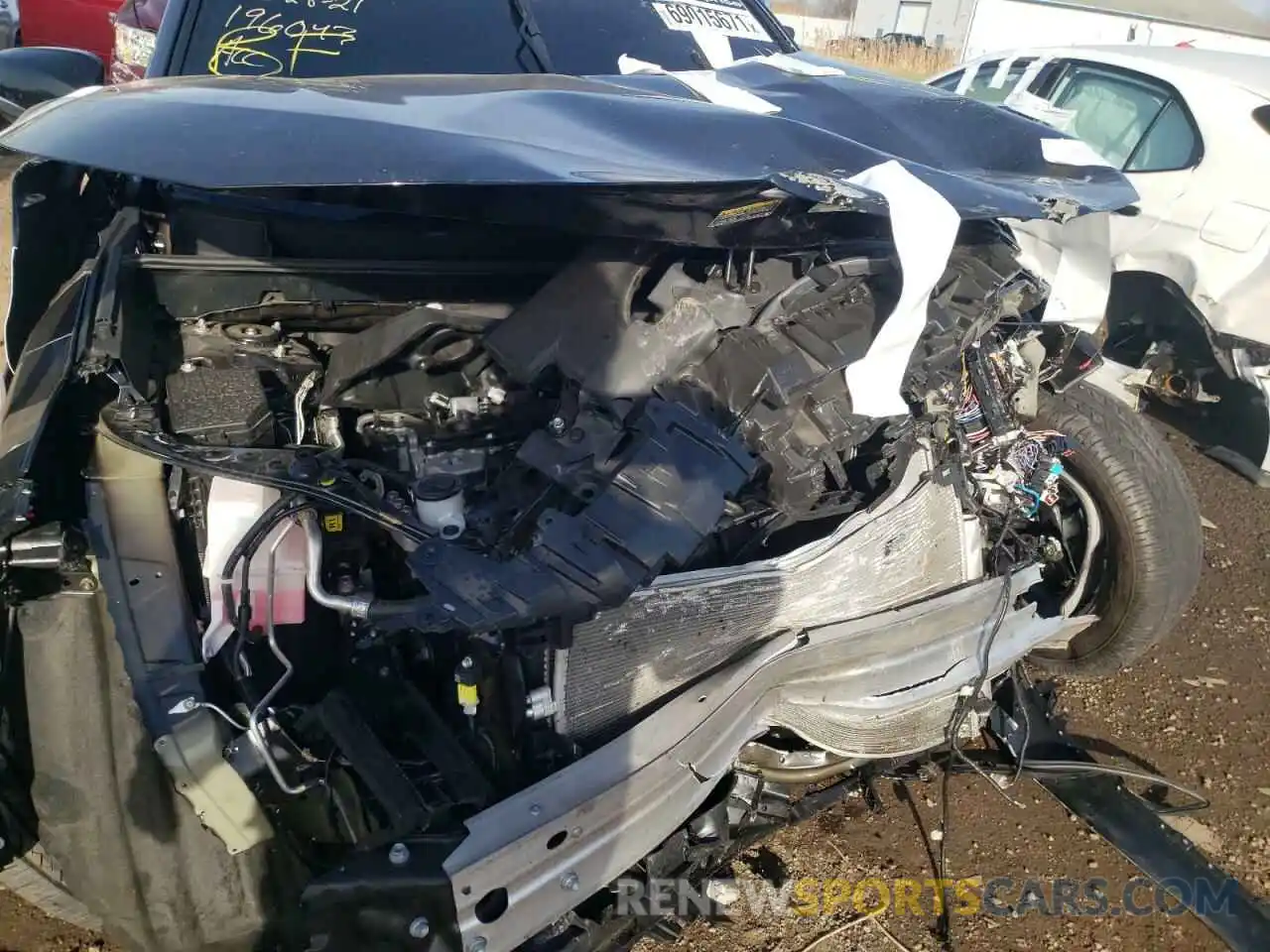 9 Photograph of a damaged car 2T3J1RFV5MW196043 TOYOTA RAV4 2021