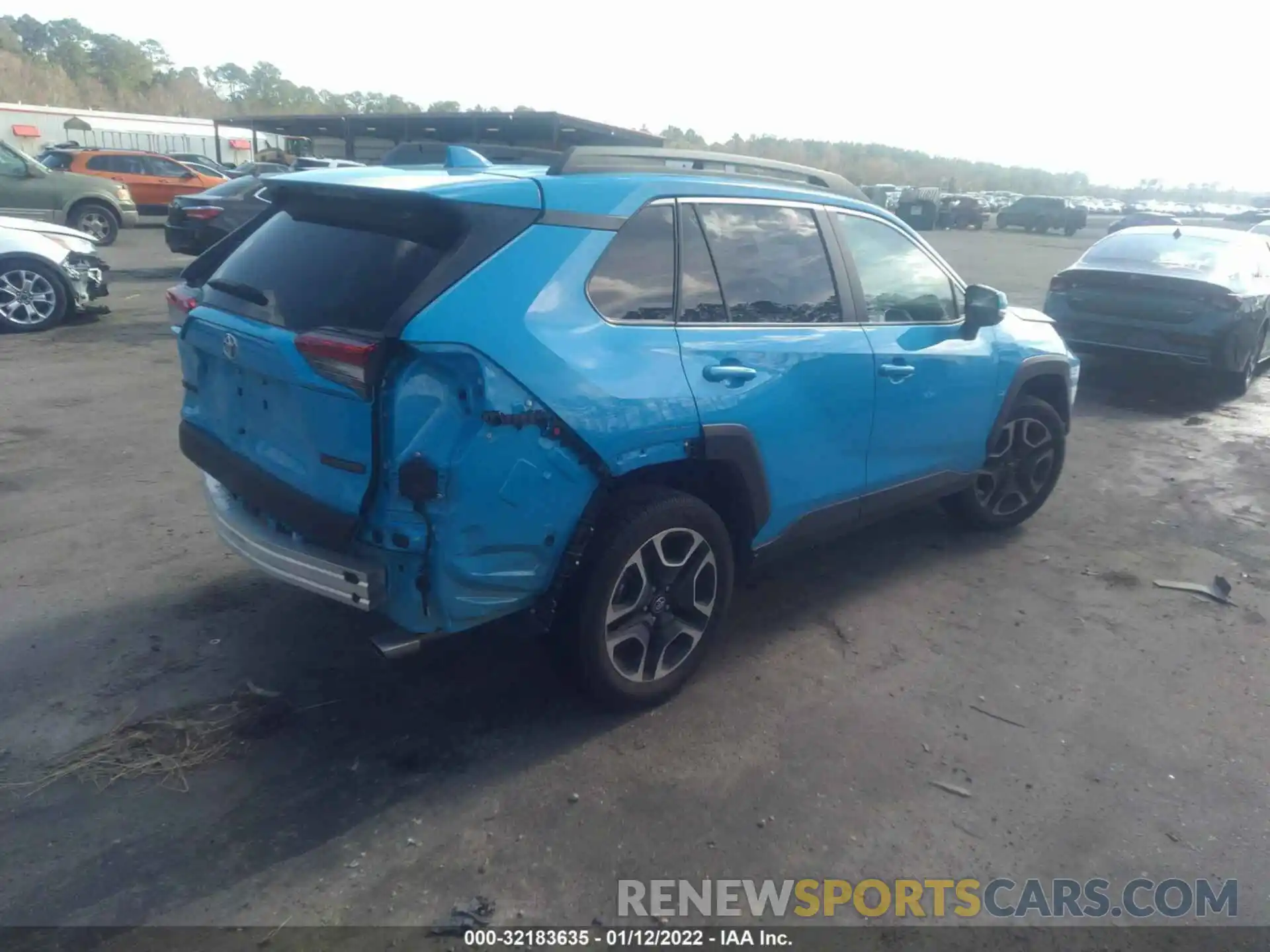 4 Photograph of a damaged car 2T3J1RFV6MW155744 TOYOTA RAV4 2021