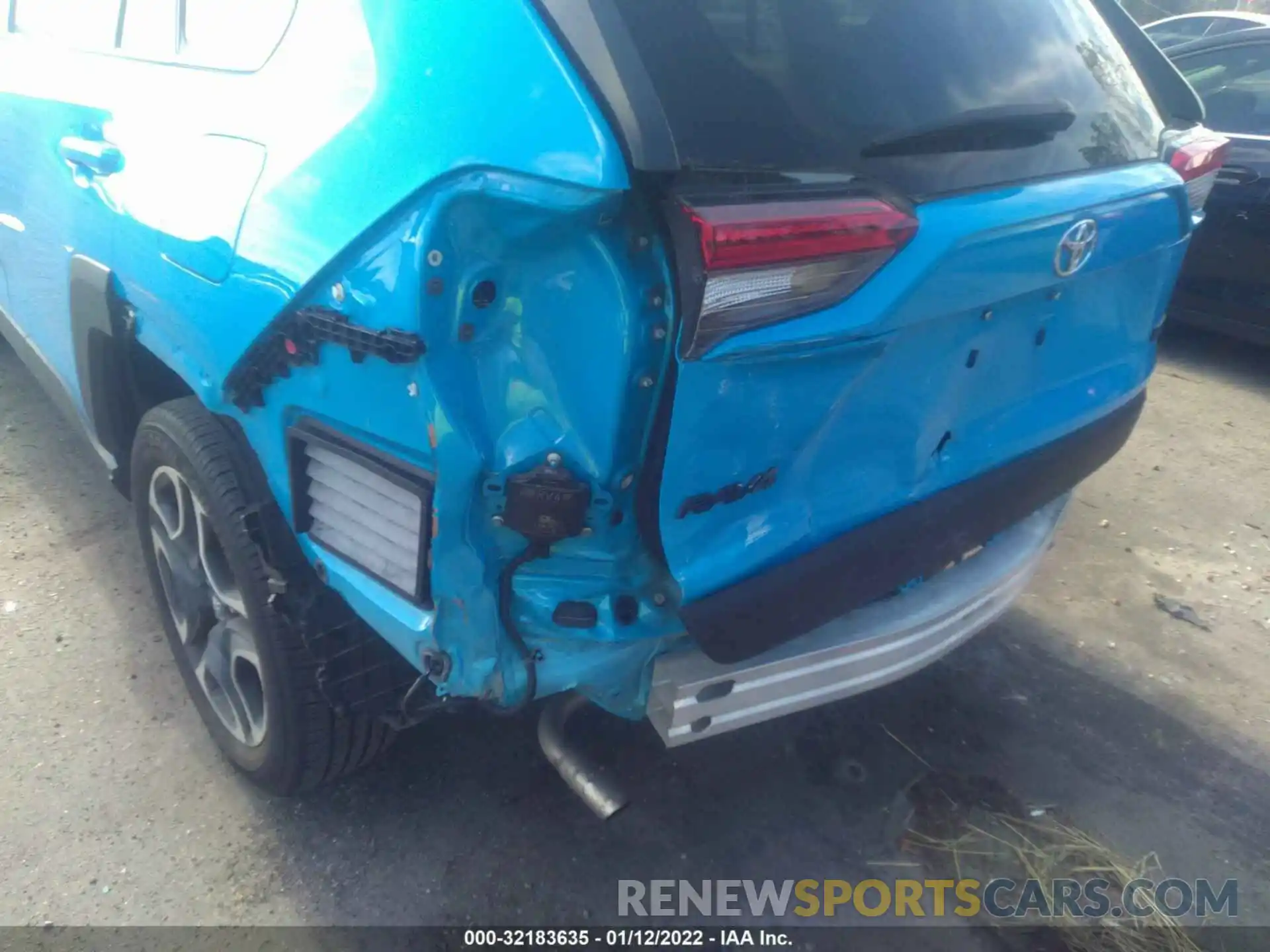 6 Photograph of a damaged car 2T3J1RFV6MW155744 TOYOTA RAV4 2021