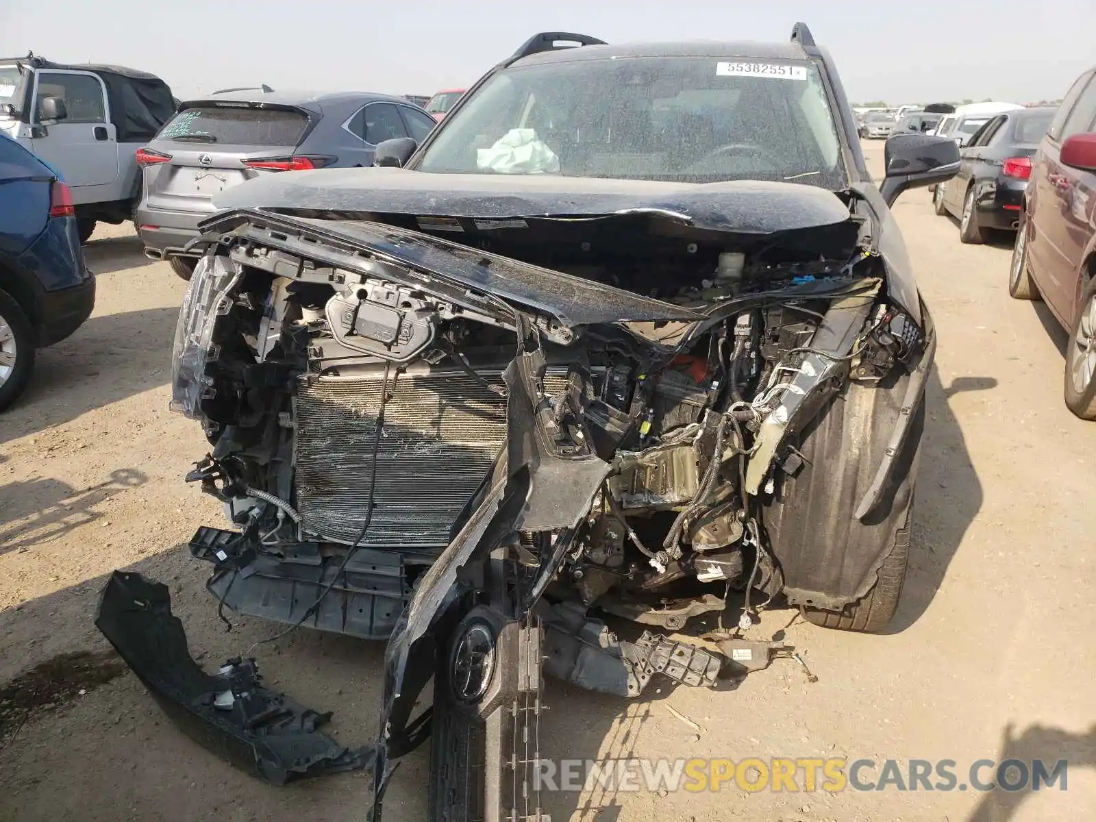 9 Photograph of a damaged car 2T3J1RFV6MW157400 TOYOTA RAV4 2021