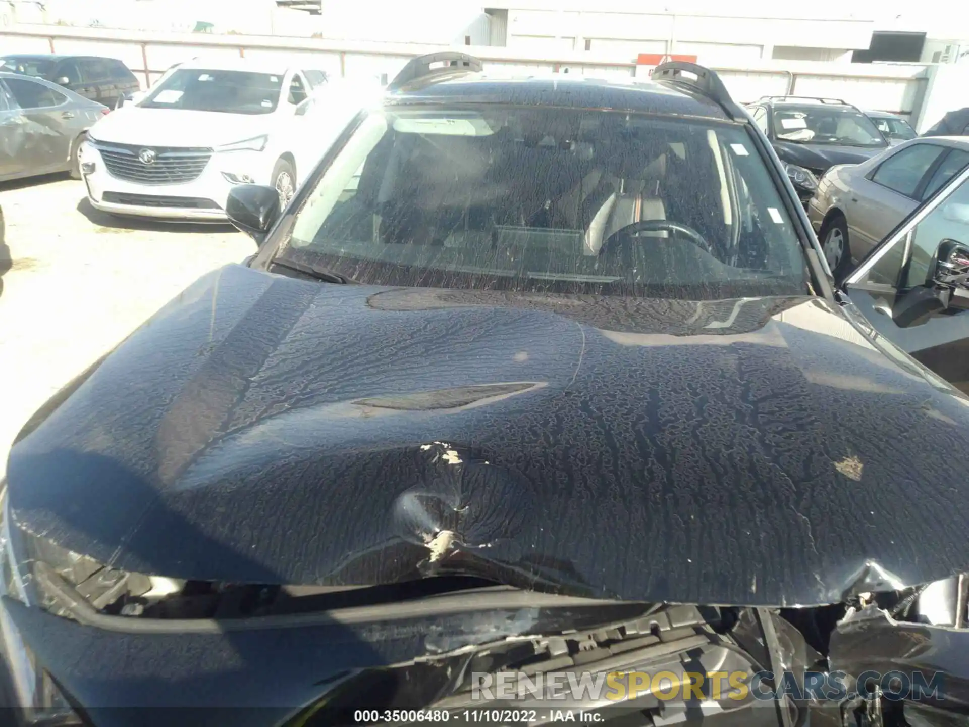 10 Photograph of a damaged car 2T3J1RFV7MW177736 TOYOTA RAV4 2021