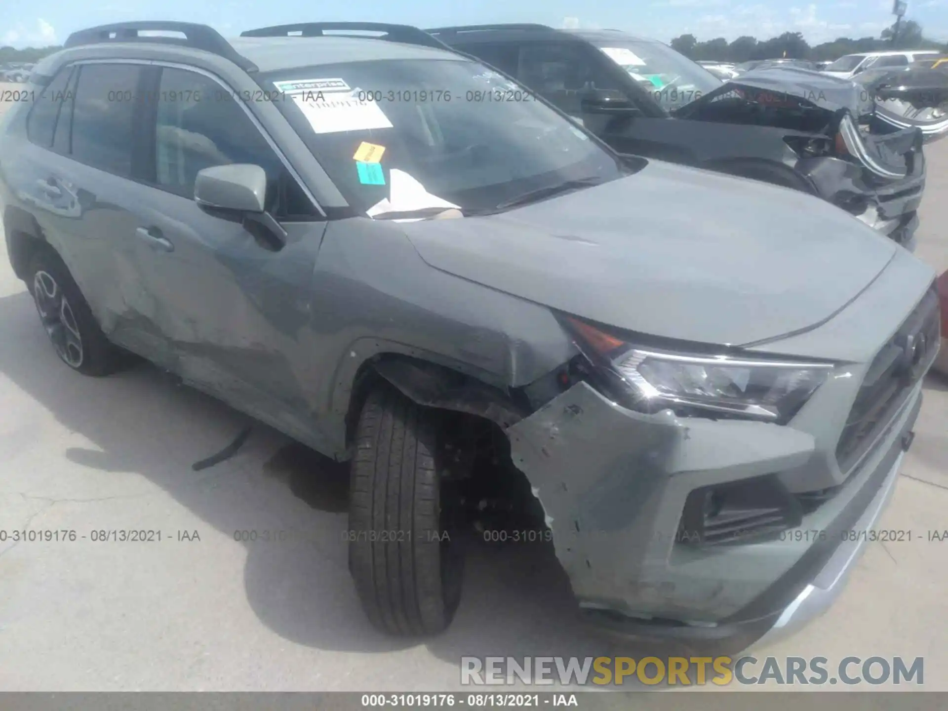 6 Photograph of a damaged car 2T3J1RFV7MW195816 TOYOTA RAV4 2021